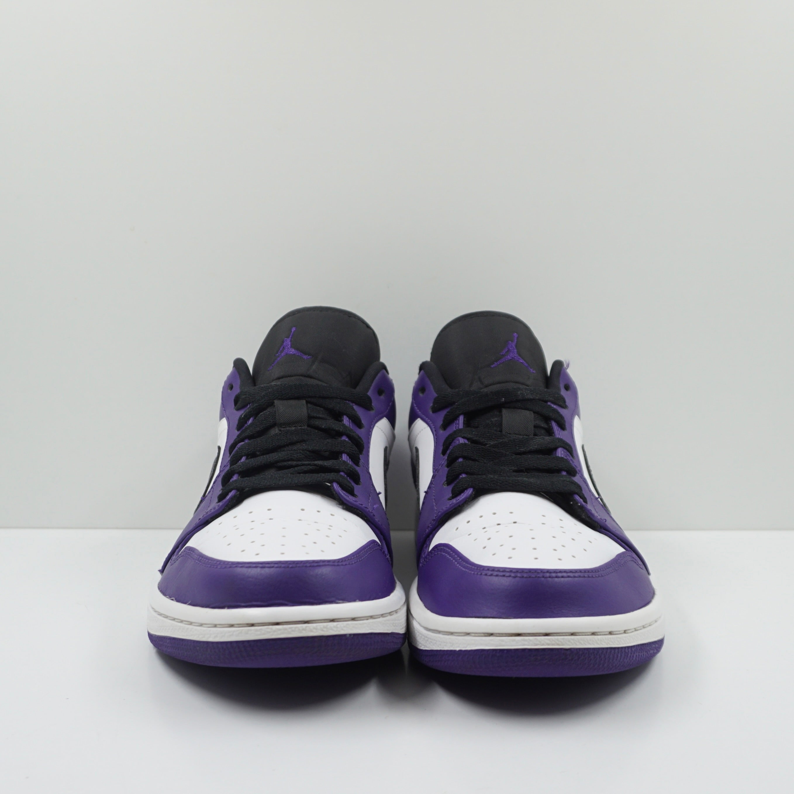 Jordan 1 Low Court Purple White