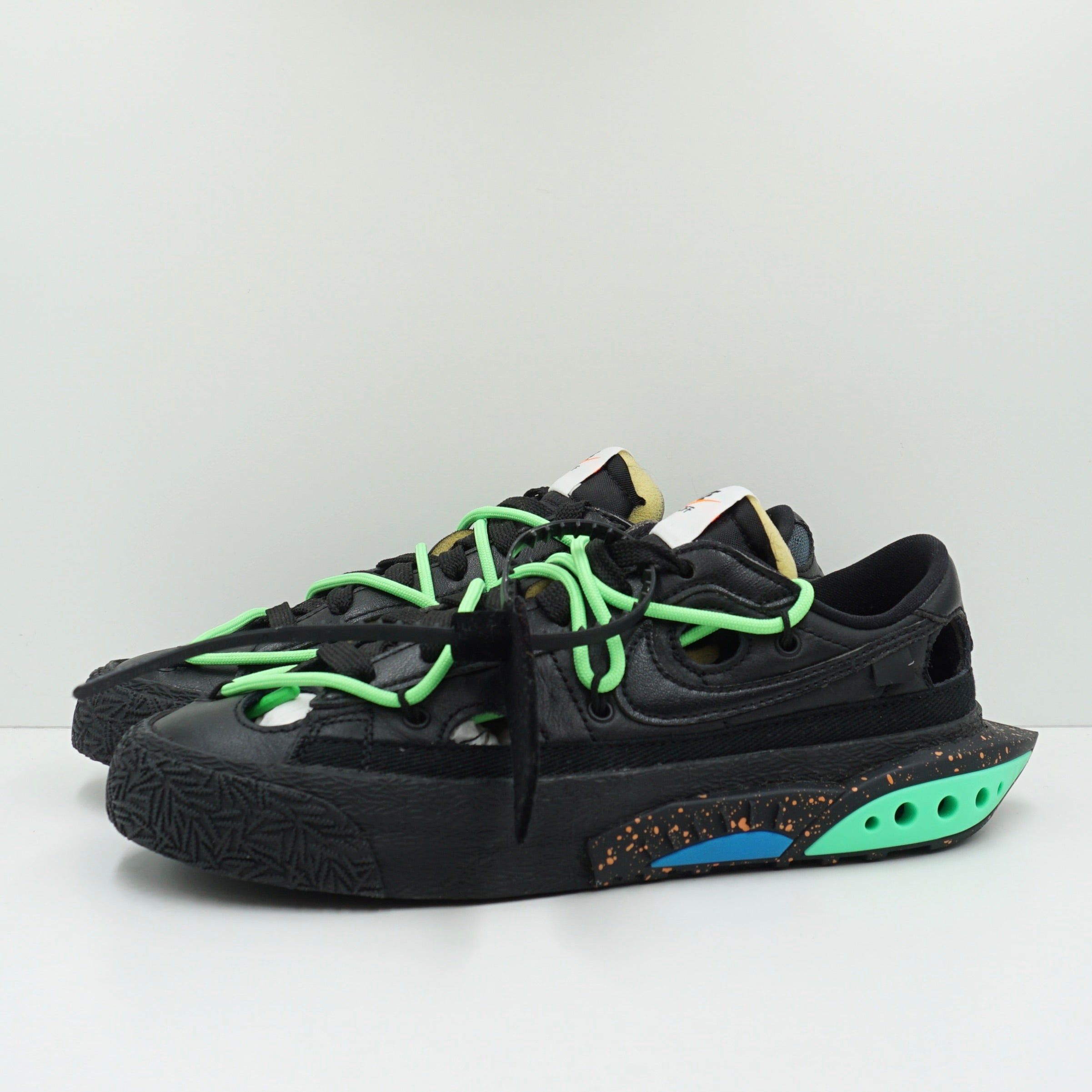 Nike Blazer Low Off-White Black Electro Green