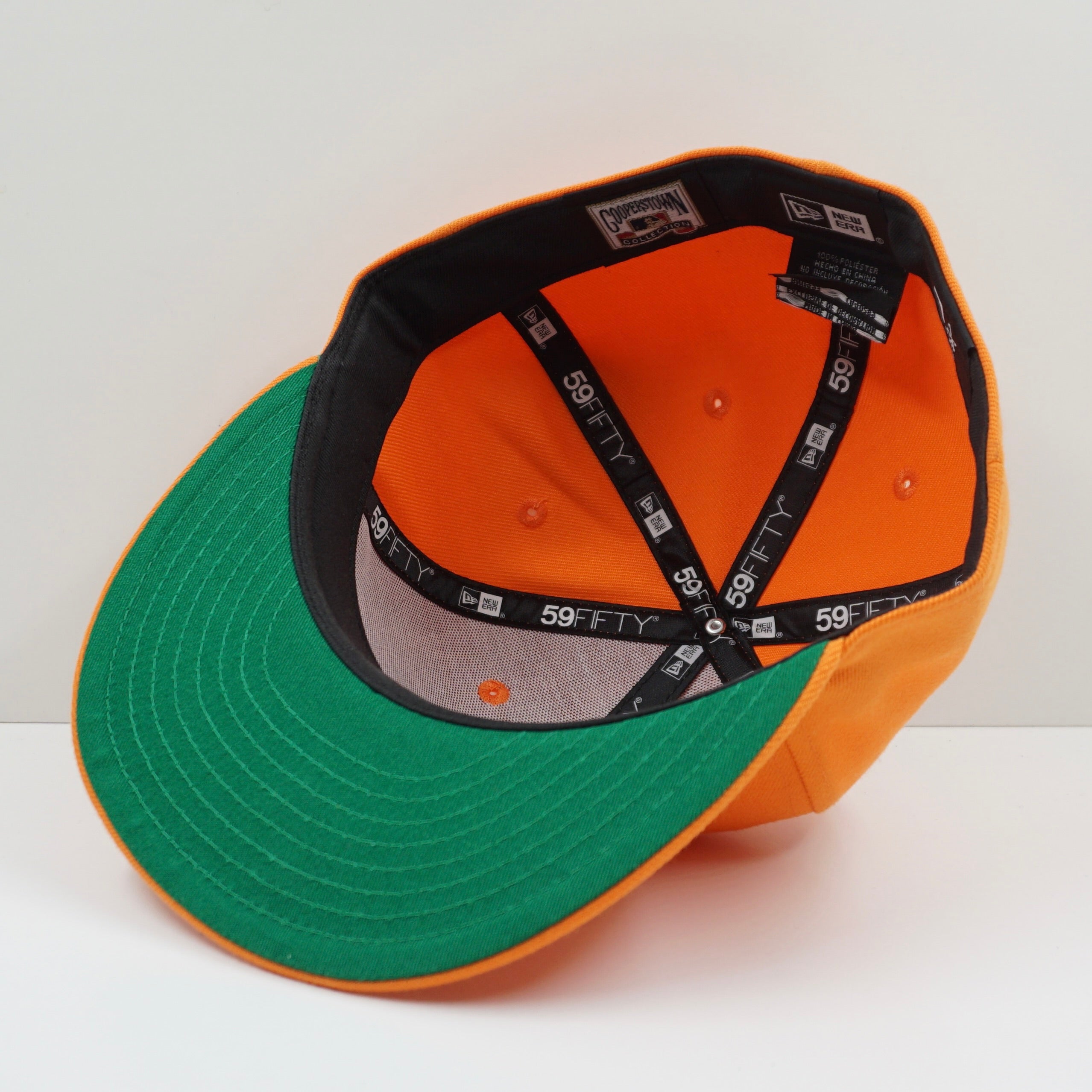 New Era San Diego Padres Orange Fitted Cap
