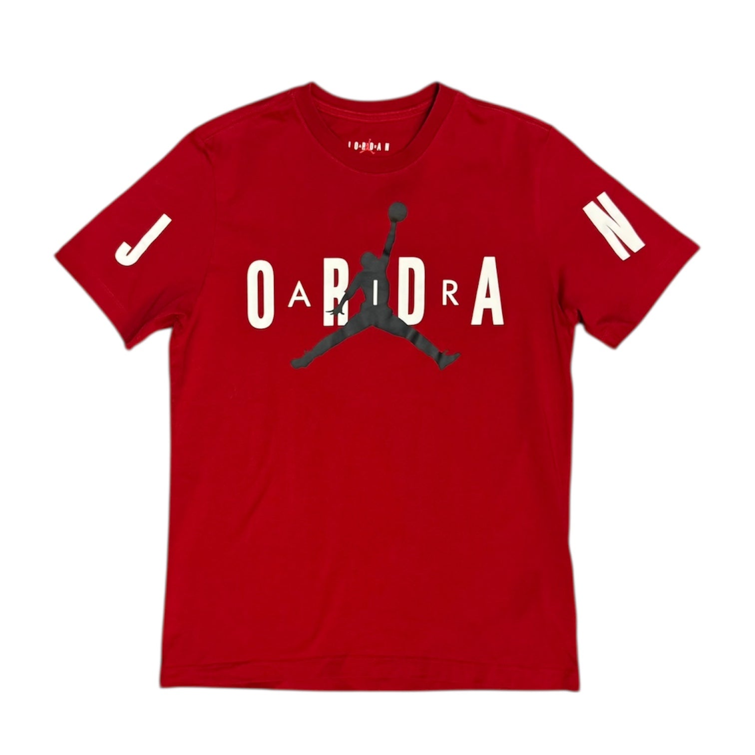Jordan Jumpman Stretch Big Logo Red Tshirt