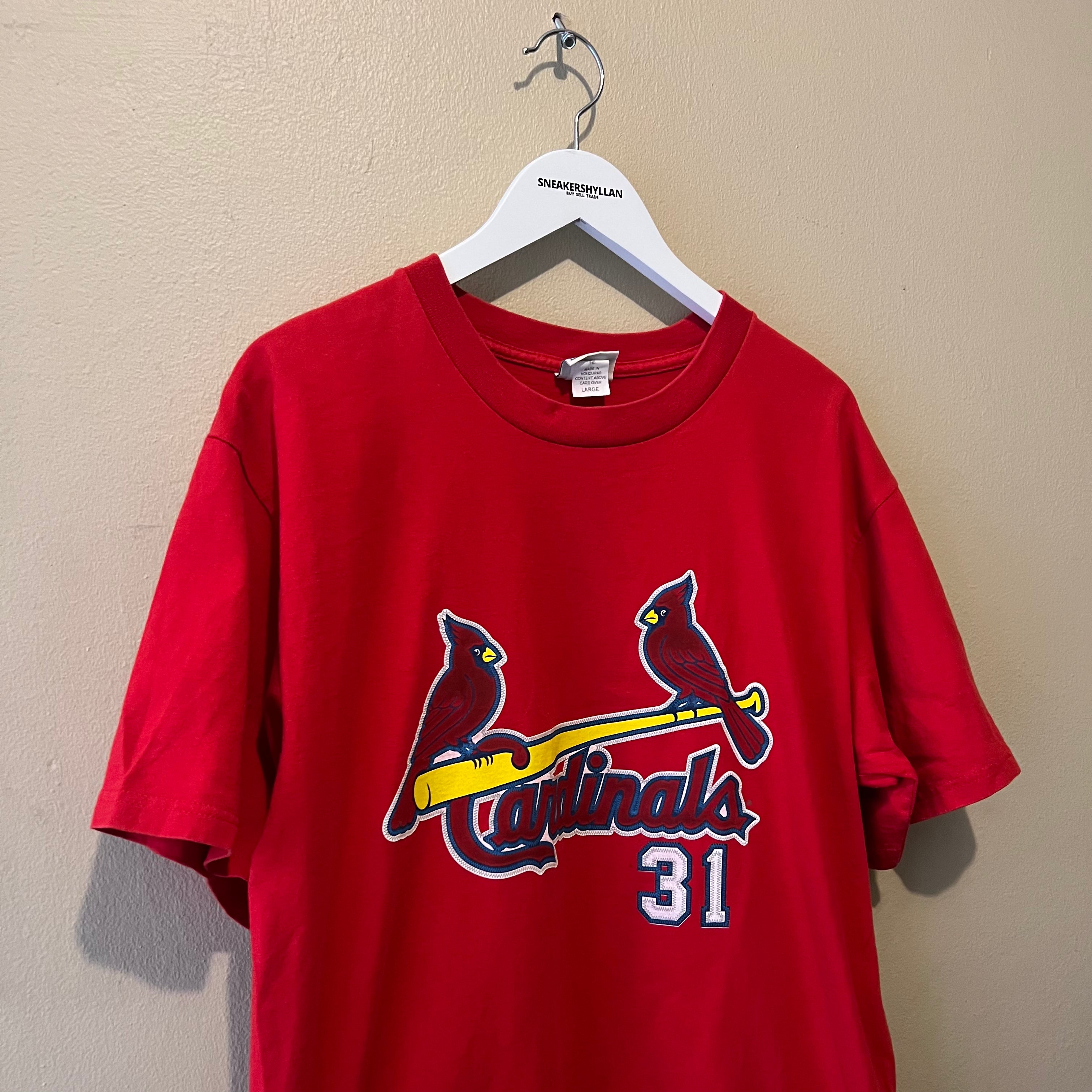 Lee Sport Cardinals Hart #31 Red Tshirt