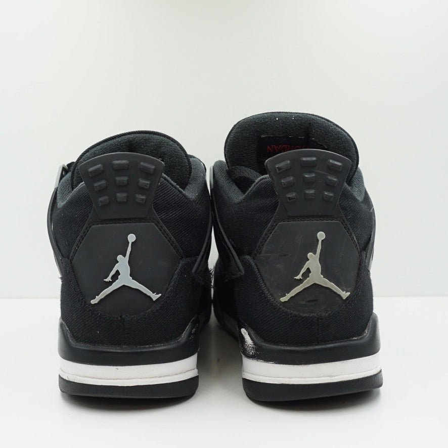Jordan 4 Retro SE Black Canvas