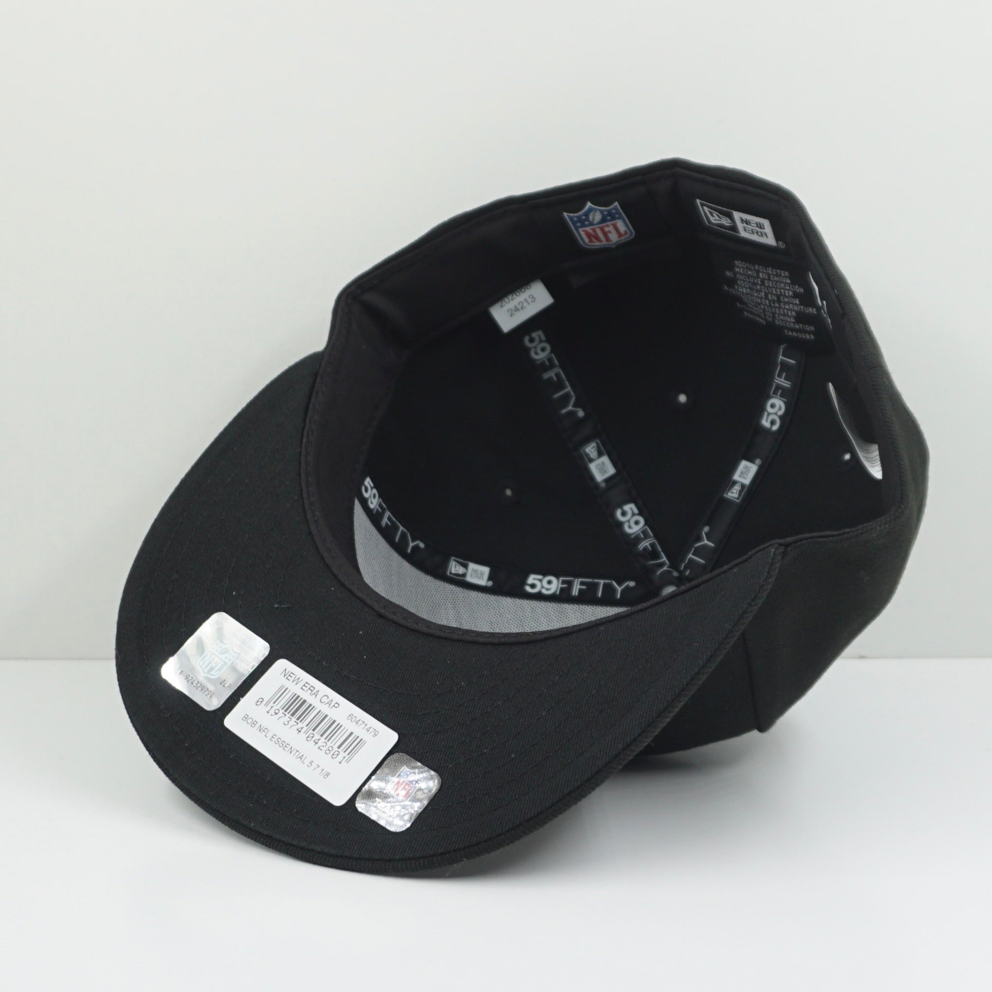 New Era Las Vegas Raiders Black Fitted Cap