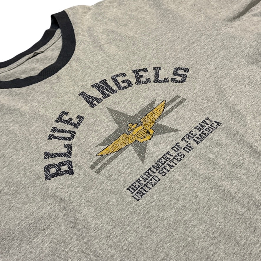 US Navy Flight Demonstration Squadron Blue Angels Grey Tshirt