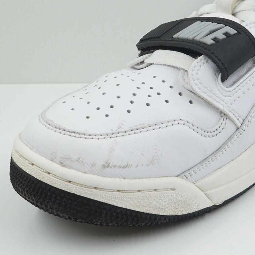 Jordan Legacy 312 Low White Black Elephant Swoosh