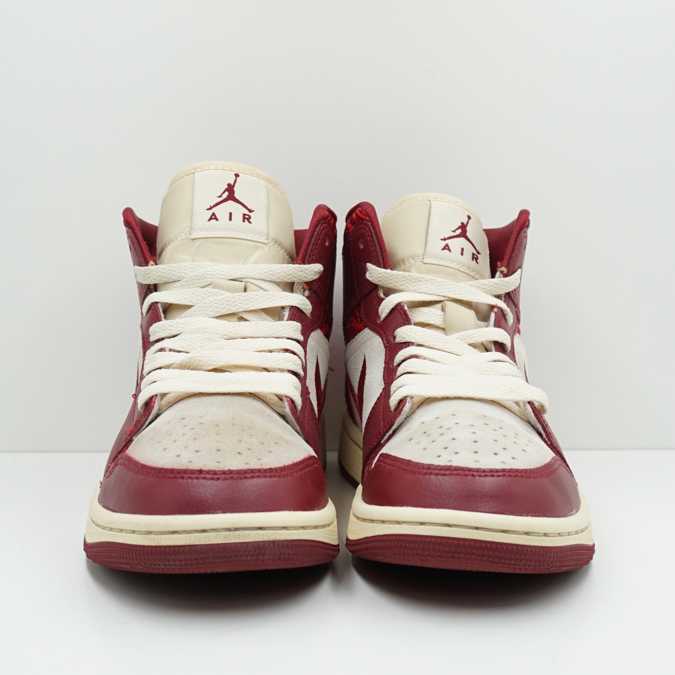 Jordan 1 Mid SE Tiki Leaf Team Red (W)