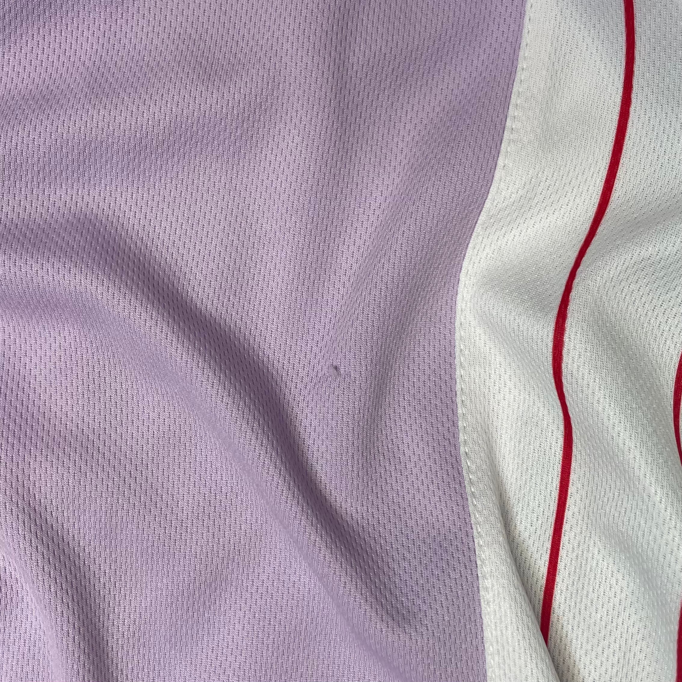 Karl Kani Purple Green White Baseball Jersey