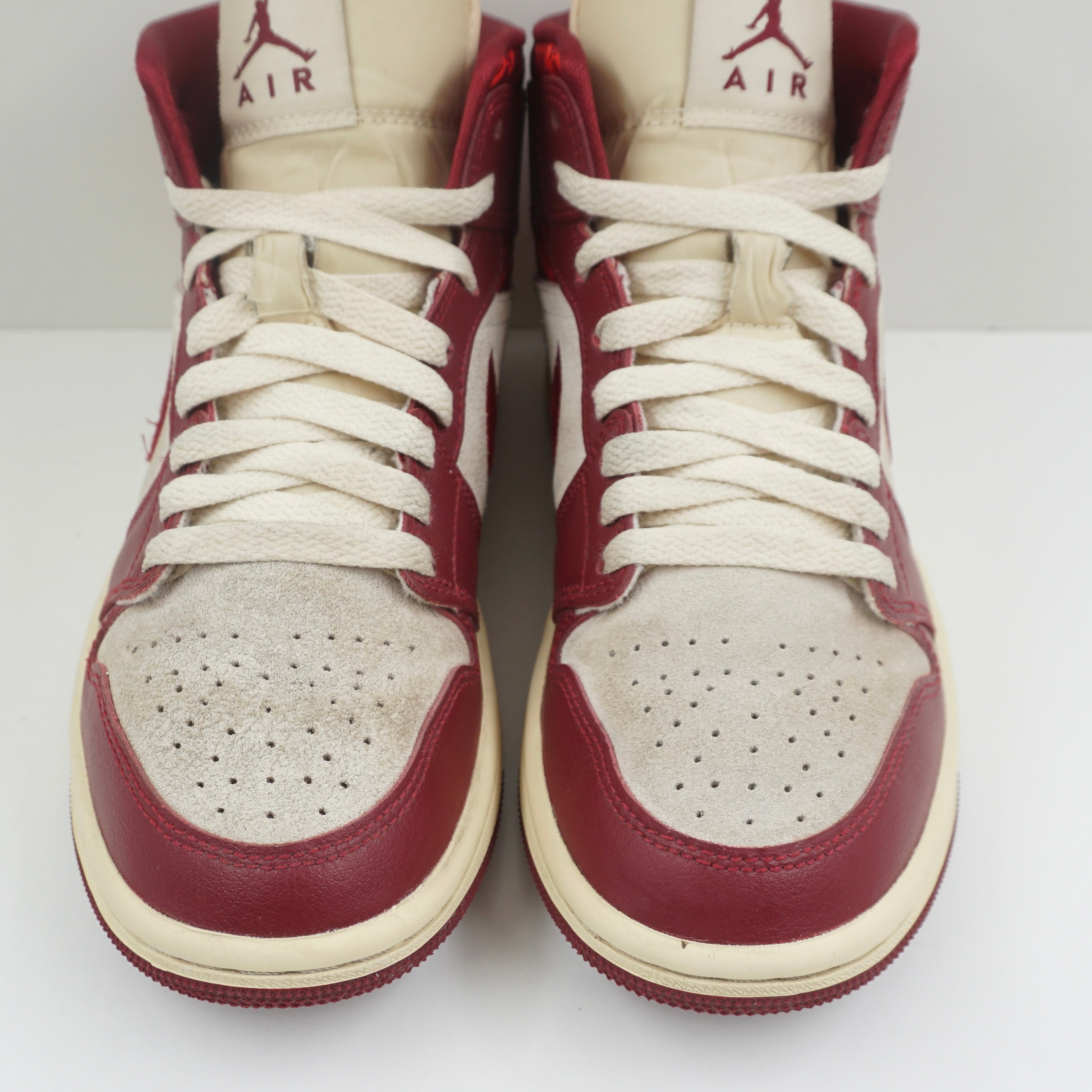 Jordan 1 Mid SE Tiki Leaf Team Red (W)