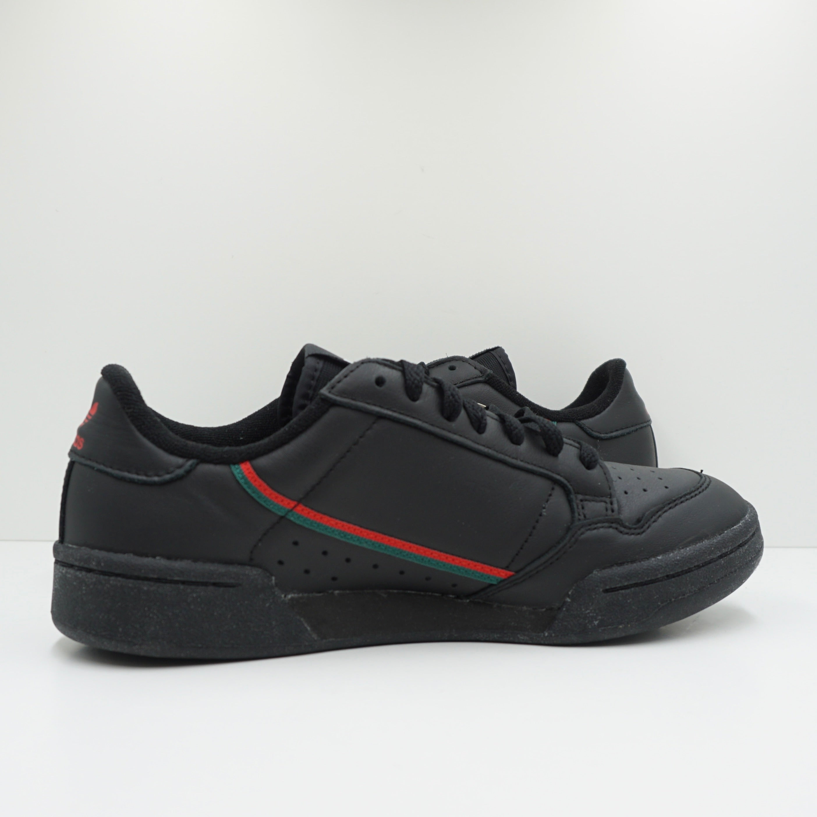 Adidas Continental 80 Black Scarlet Green