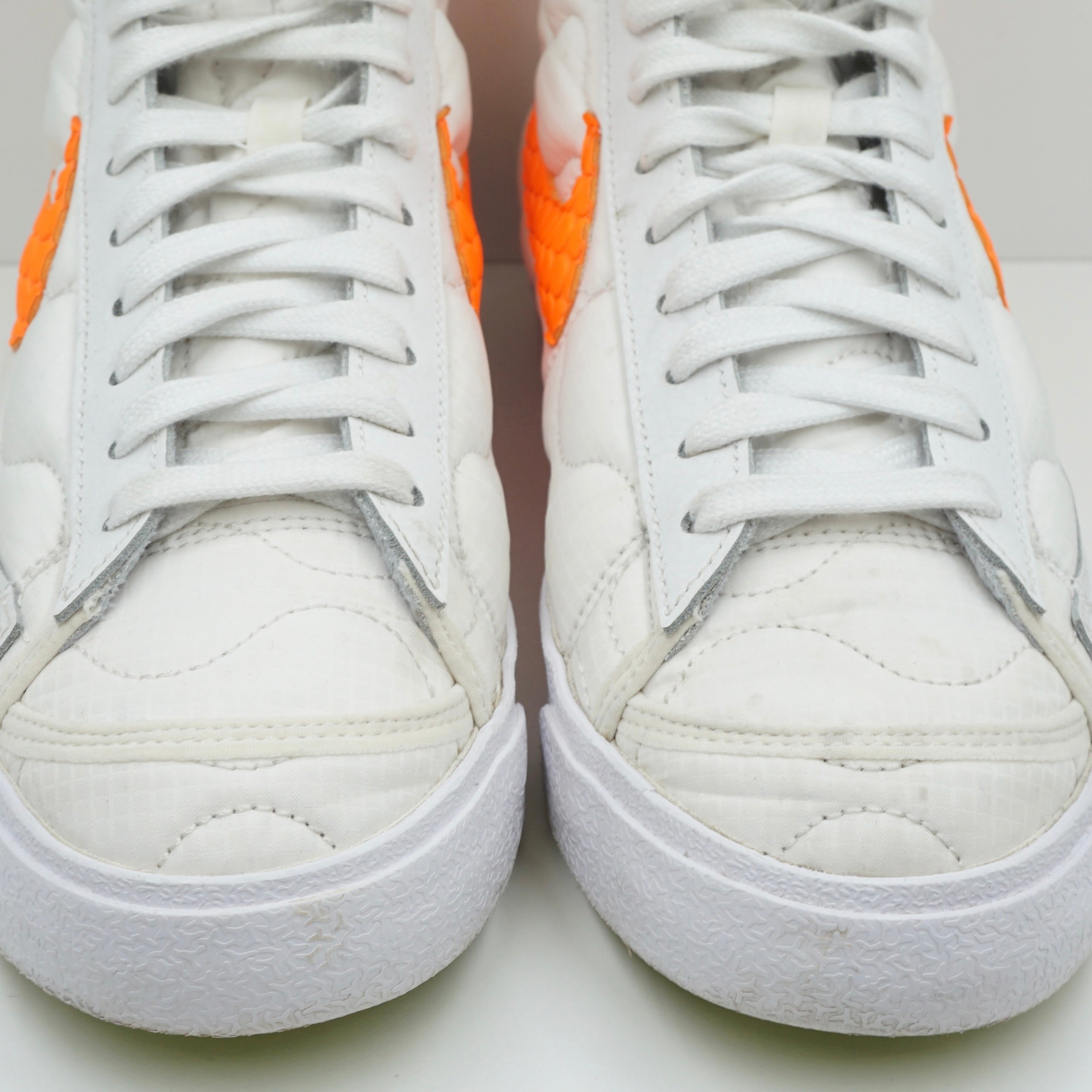 Nike Blazer High ID White Orange