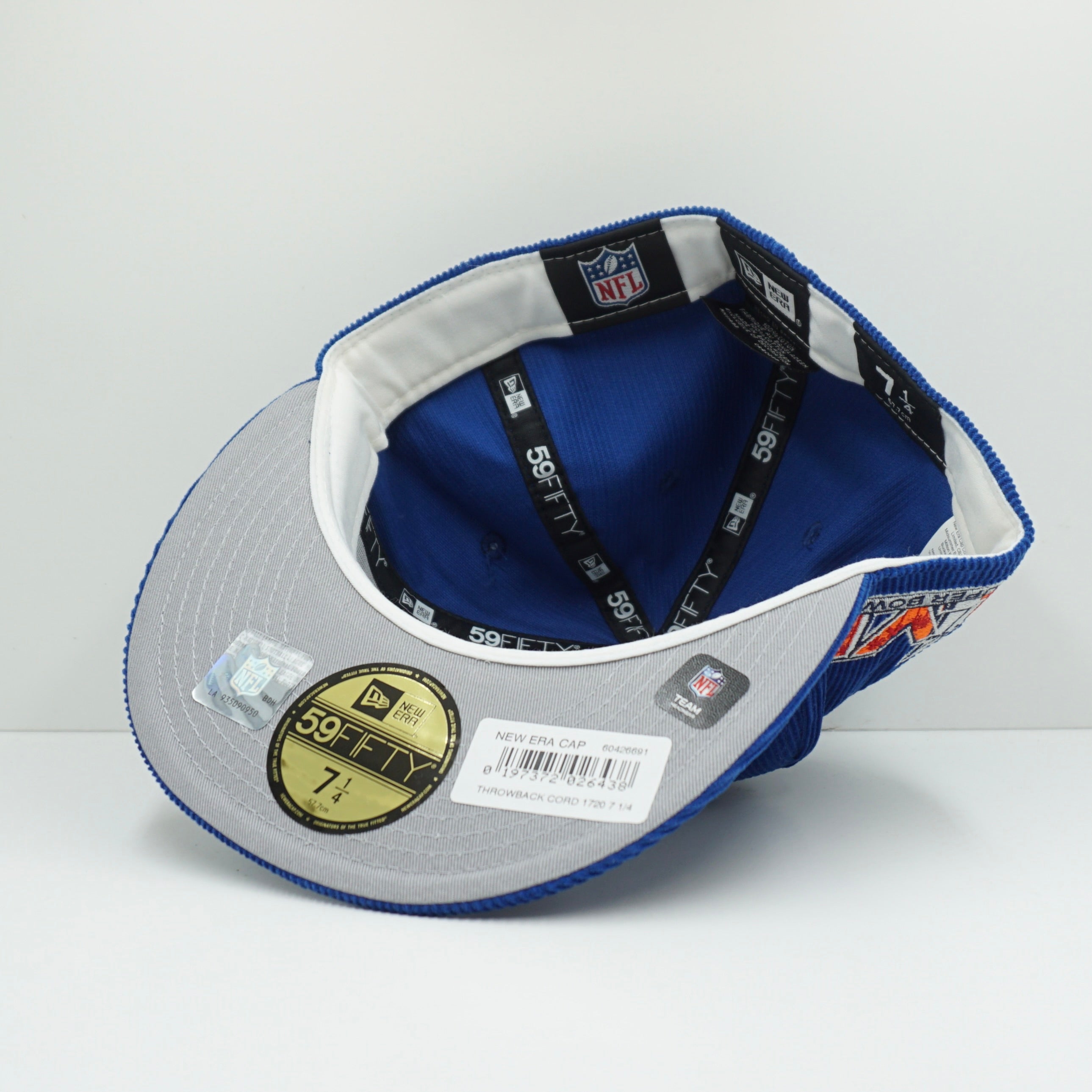 New Era Los Angeles Rams Throwback Corduroy Fitted Cap