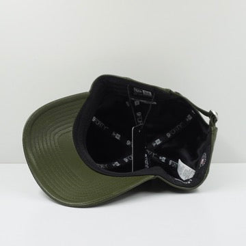 New Era New York Yankees Leather Green Adjustable Cap