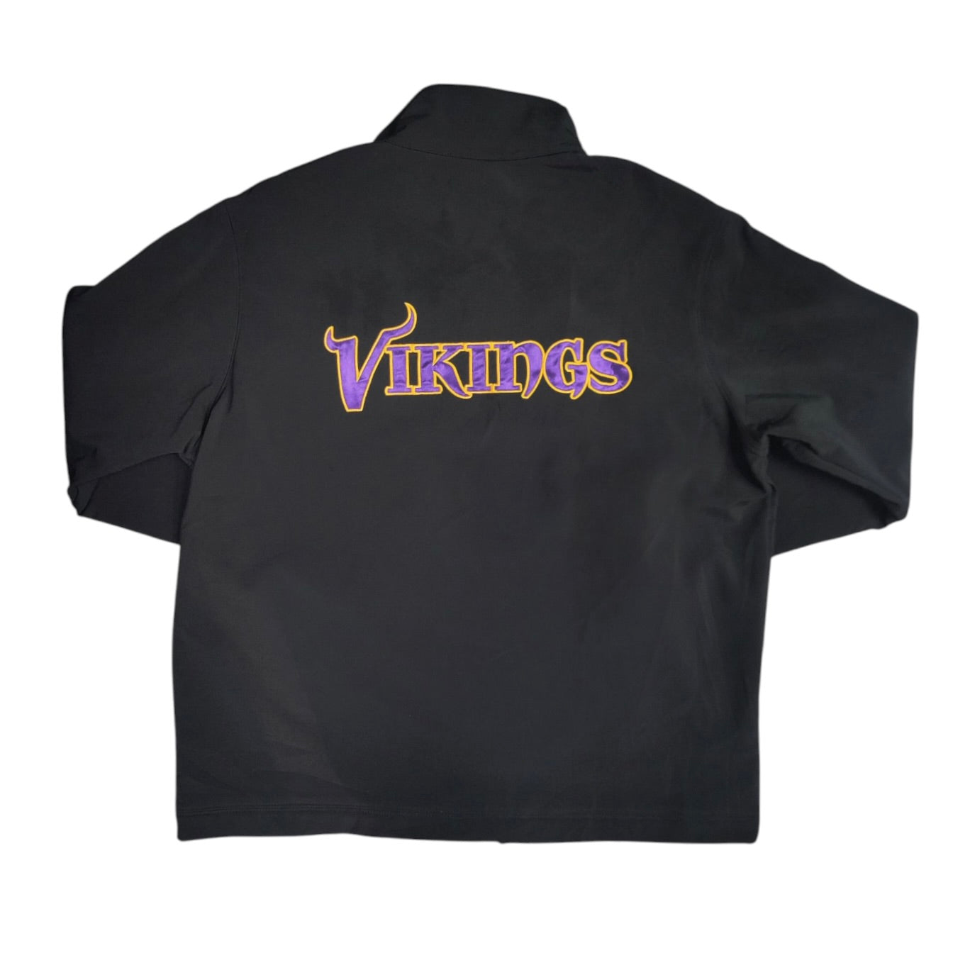 NFL Minnesota Vikings Black Soft Shell Team Jacket