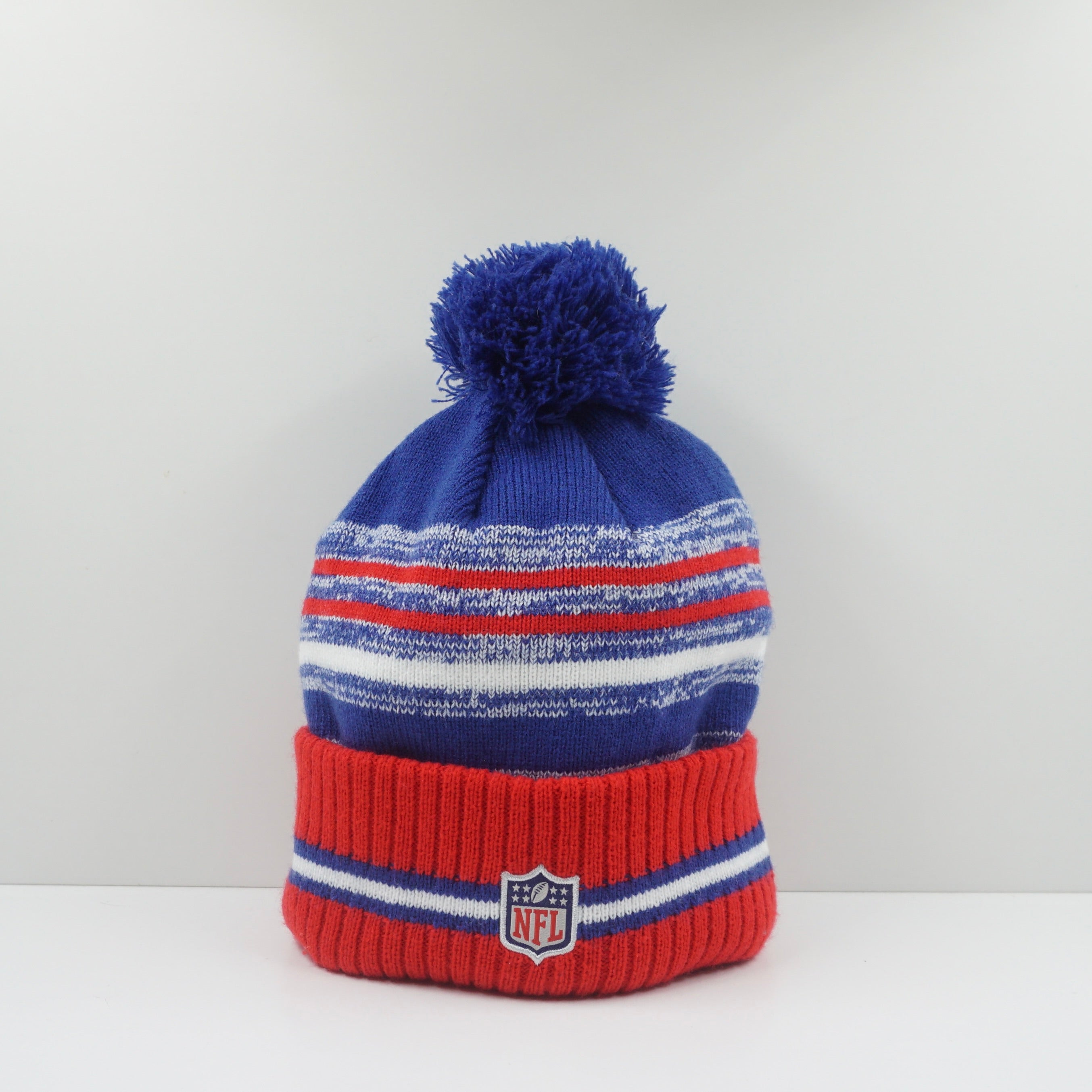 New Era Buffalo Bills Bobble Top Beanie