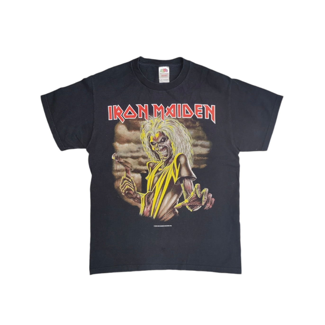 Fruit Of The Loom Iron Maiden 2003 Black Tshirt