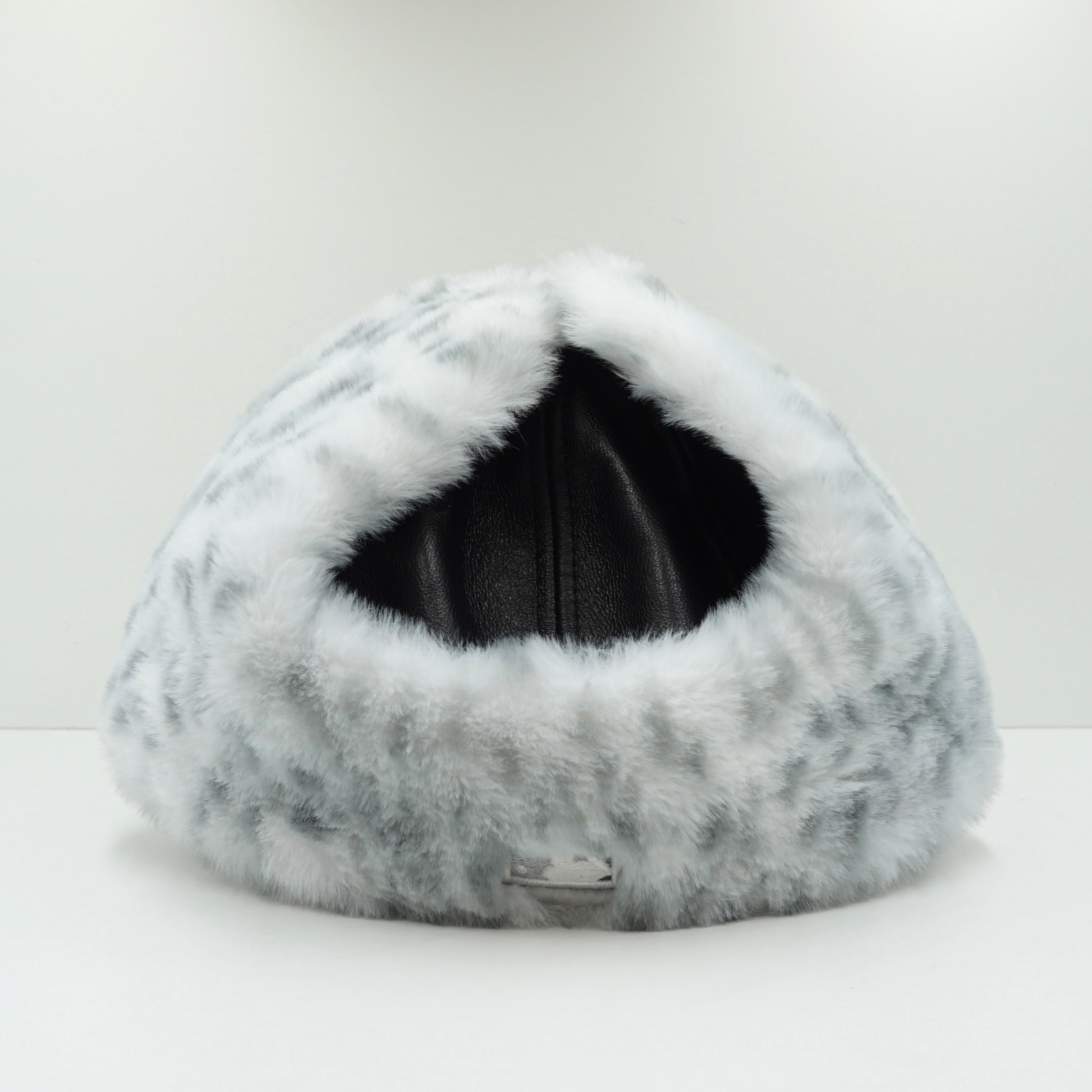 New Era Leather New York Yankees Faux Fur Dogear Fitted Cap