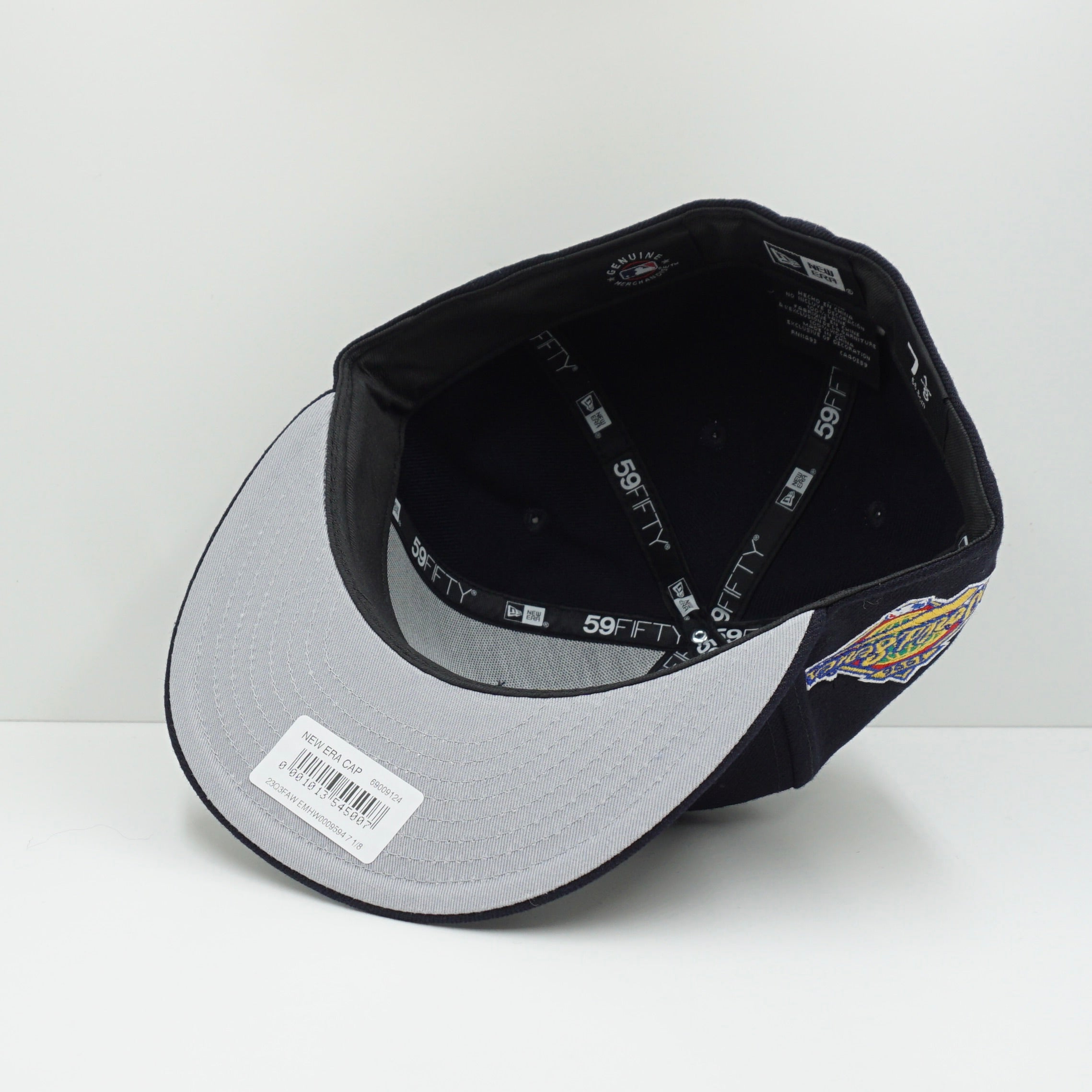 New Era New York Yankees World Series Reversed Navy Fitted Cap