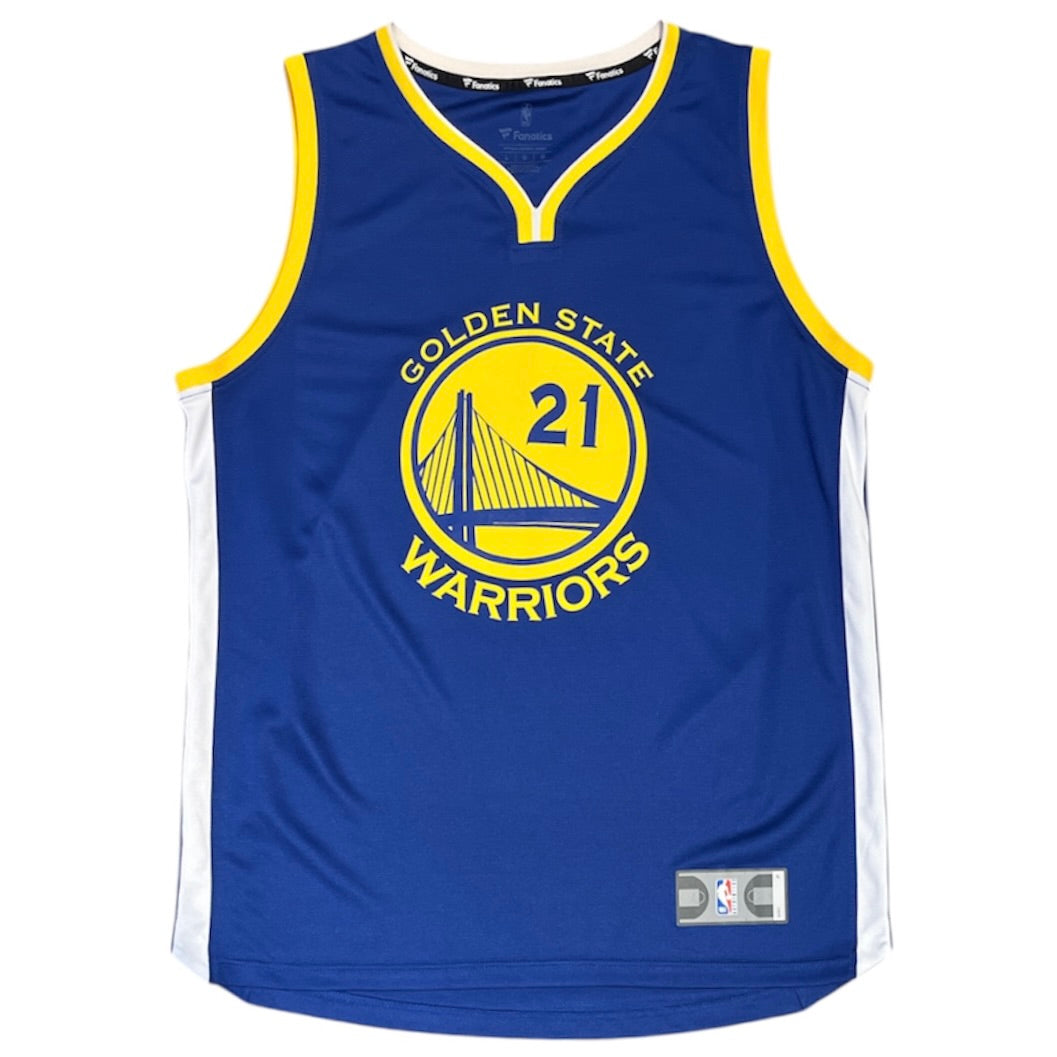 Fanatics Golden State Warriors Jerebko #21 Basketball Jersey