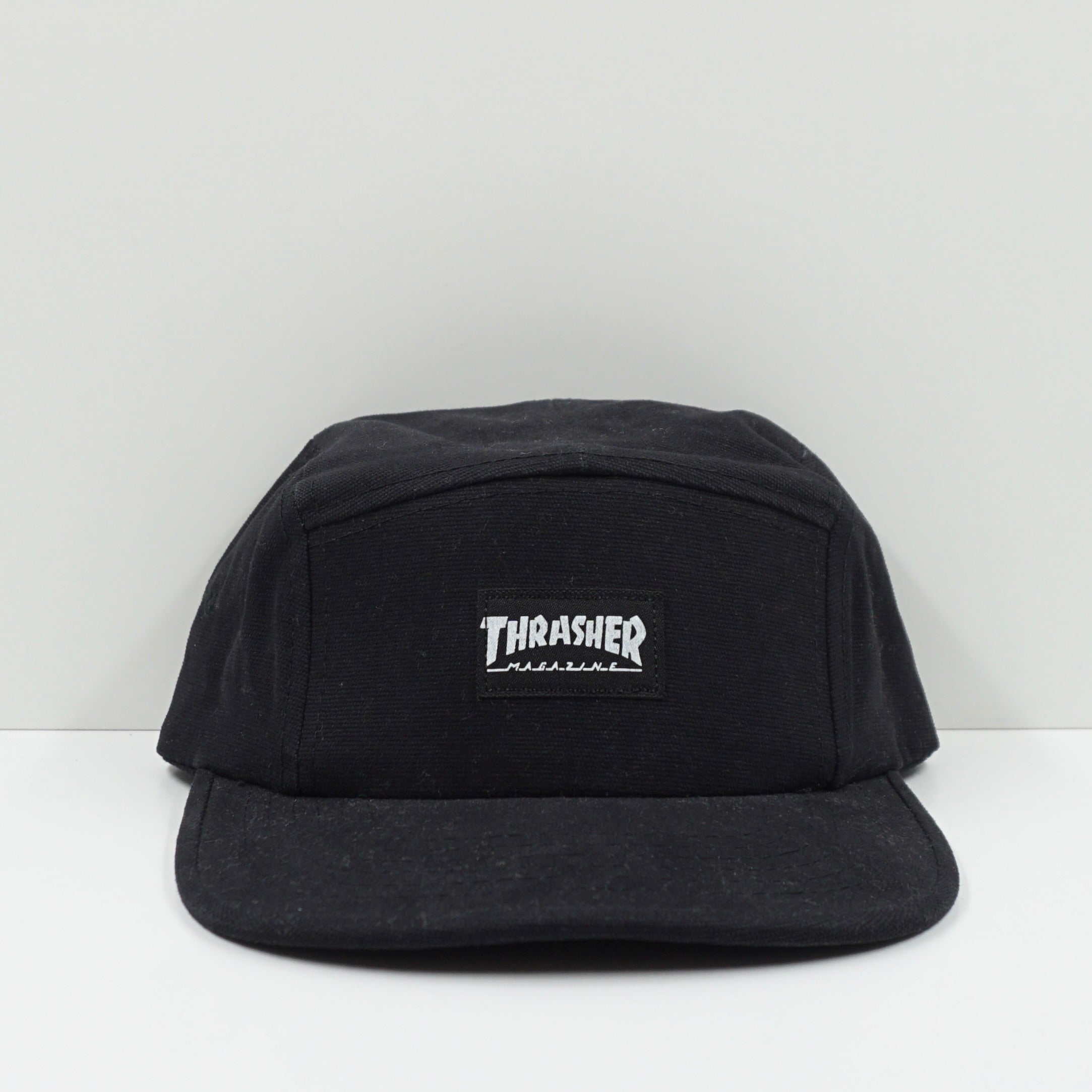 Thrasher 5 Panel Black Cap