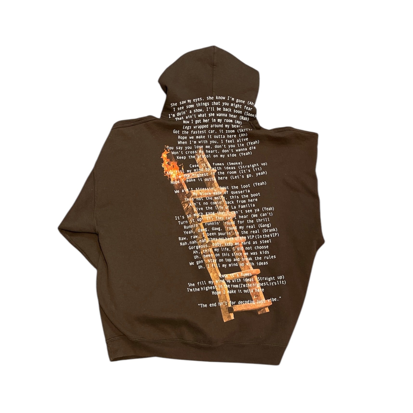 Travis Scott Highest In The Room Not For Decoding Hoodie