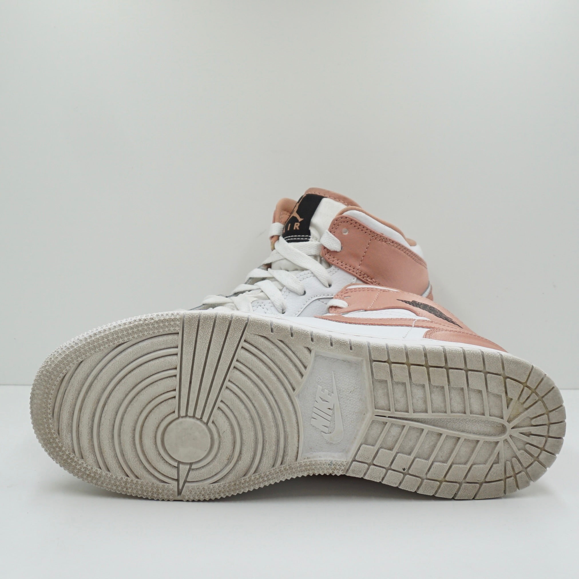 Jordan 1 Mid White Rose Gold (GS)