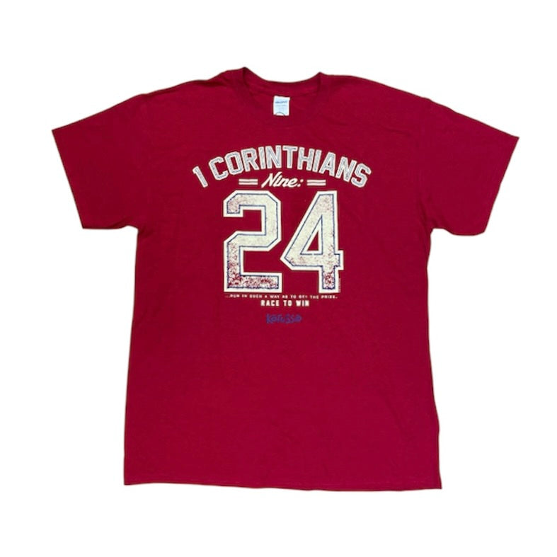 Gildan Kerusso 1 Corinthians Red Tshirt