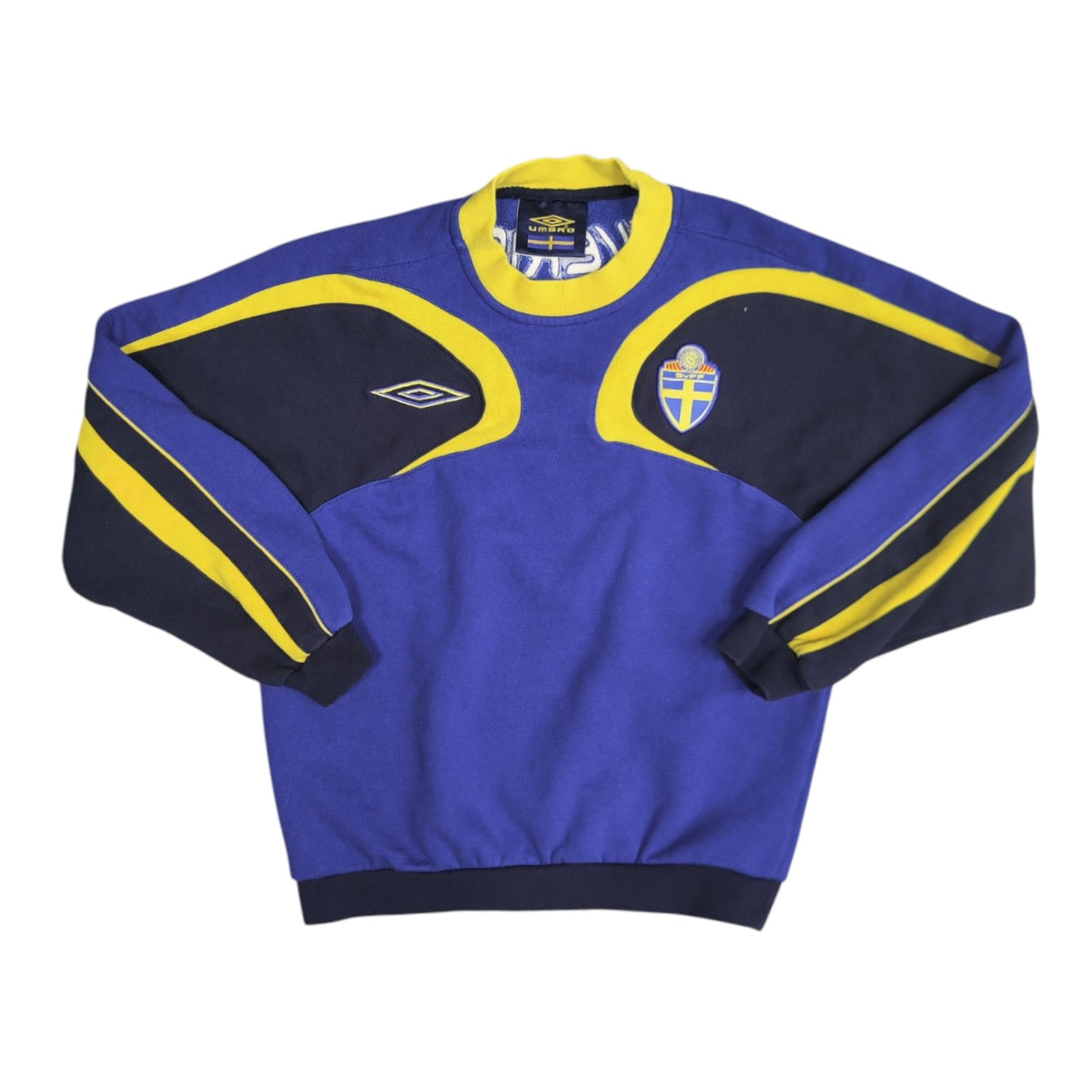 Umbro Sweden Navy Yellow Sweatshirt (Youth)