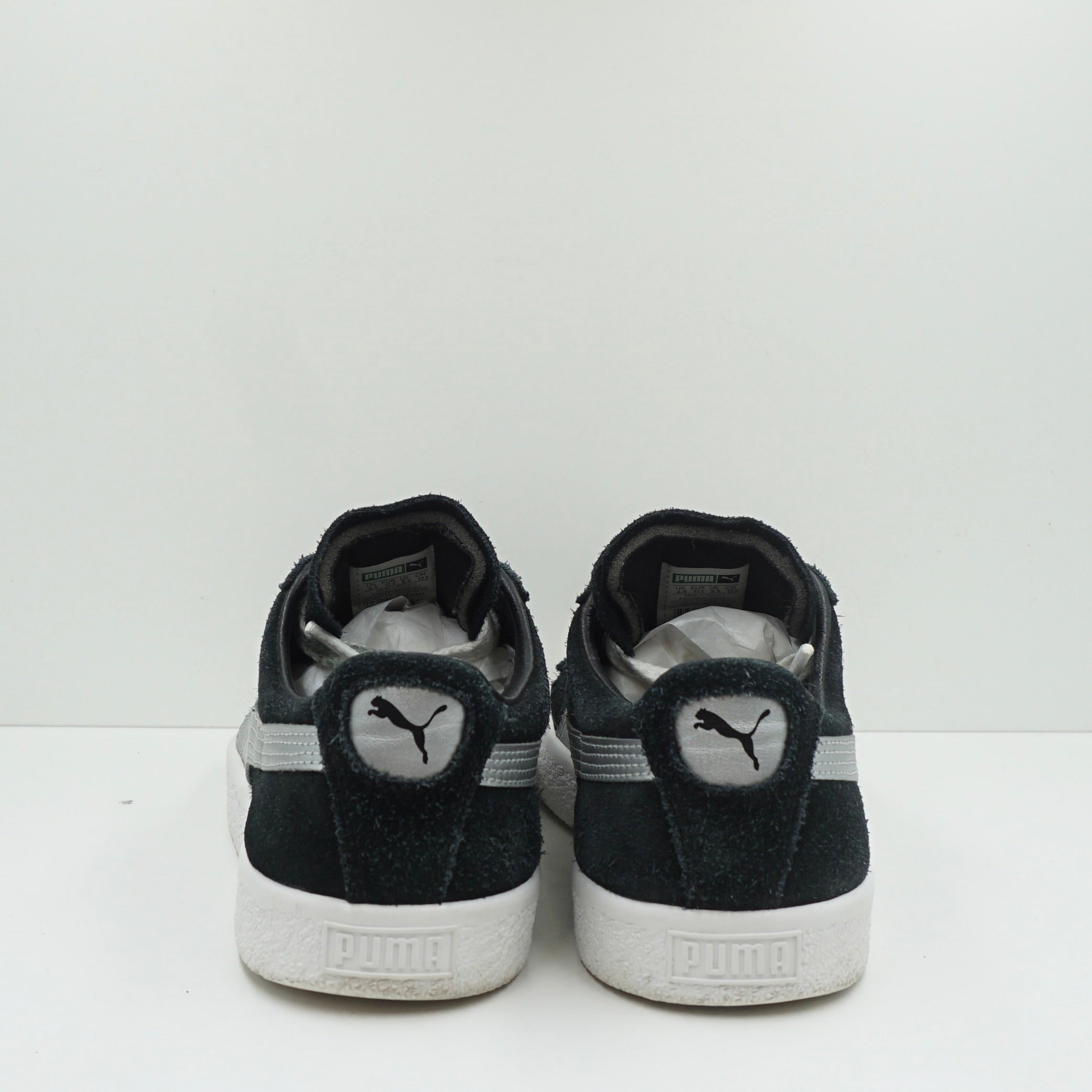 Puma Suede Black Silver