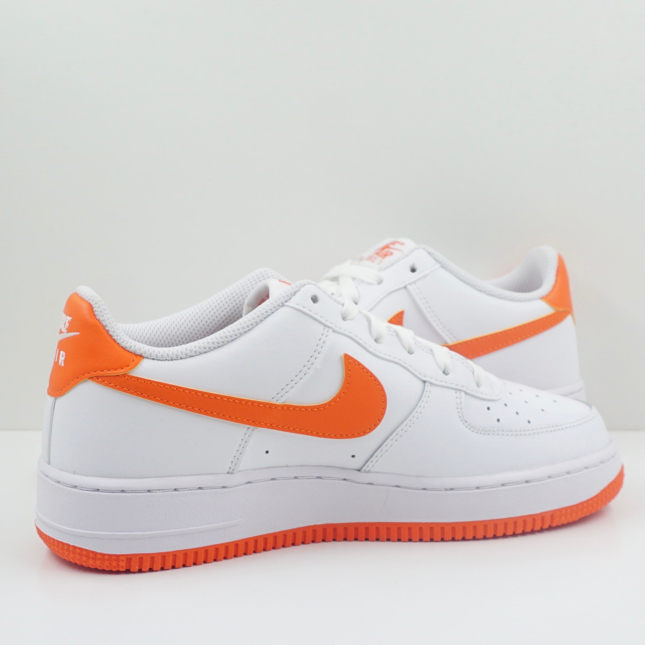Nike Air Force 1 Low White Safety Orange (GS)