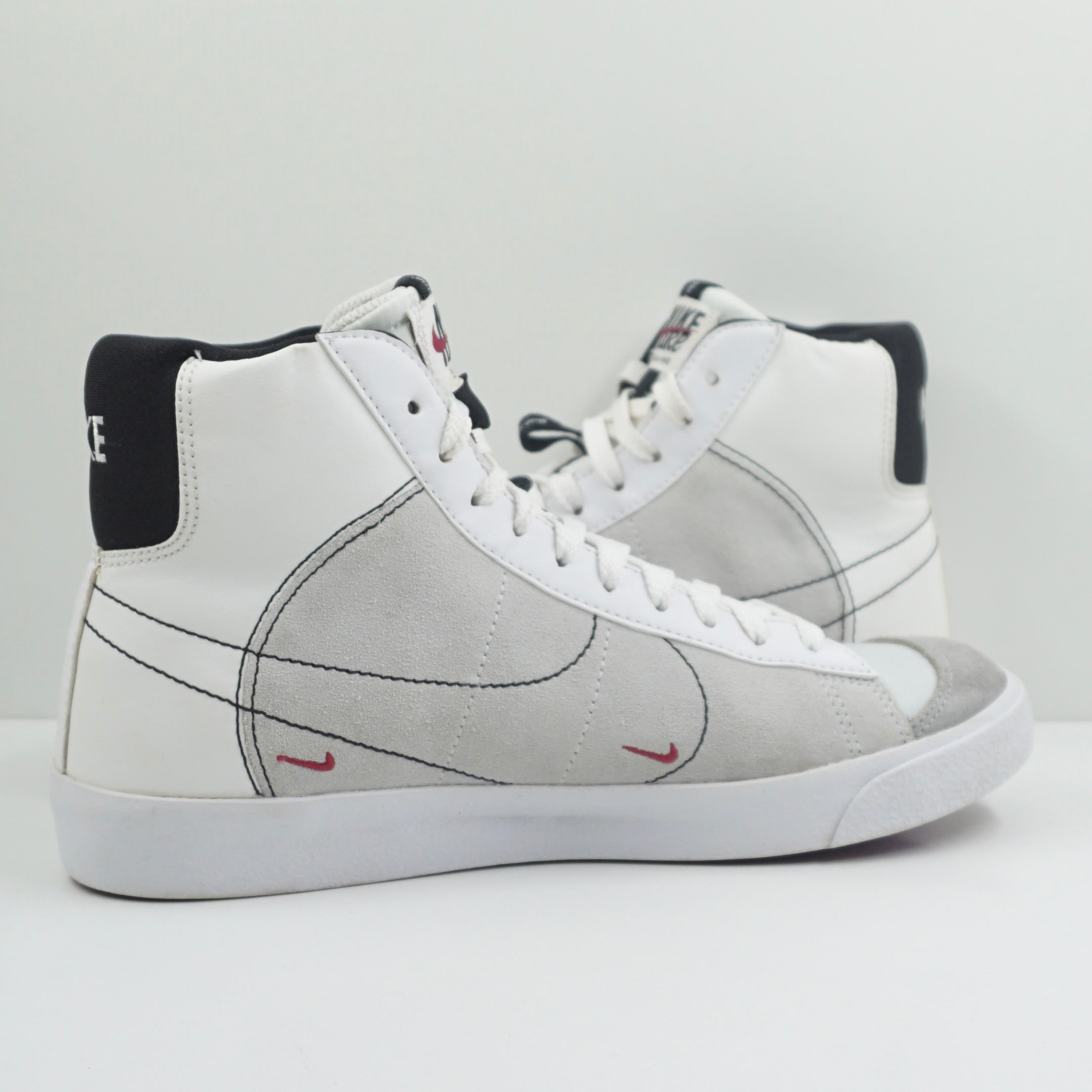 Nike Blazer Mid 77 SE White Rush Maroon (GS)