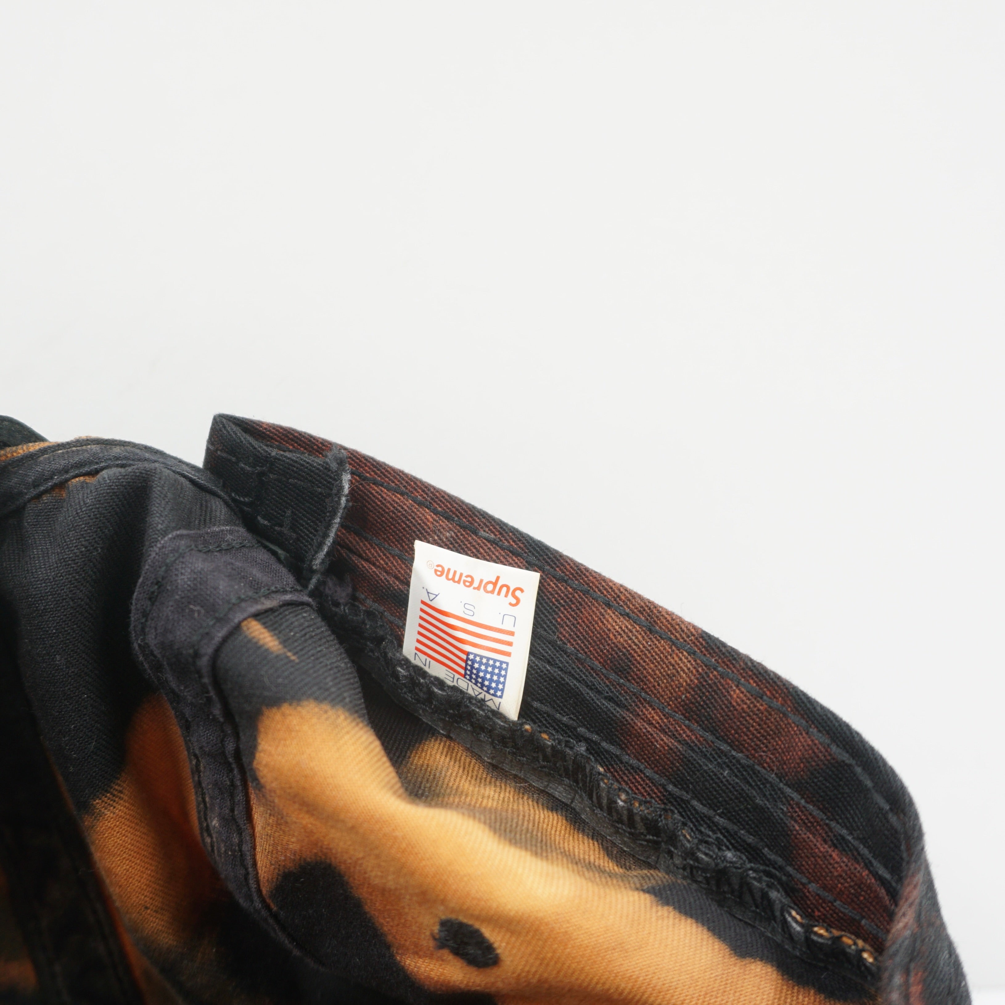 Supreme Bleached Camp Cap