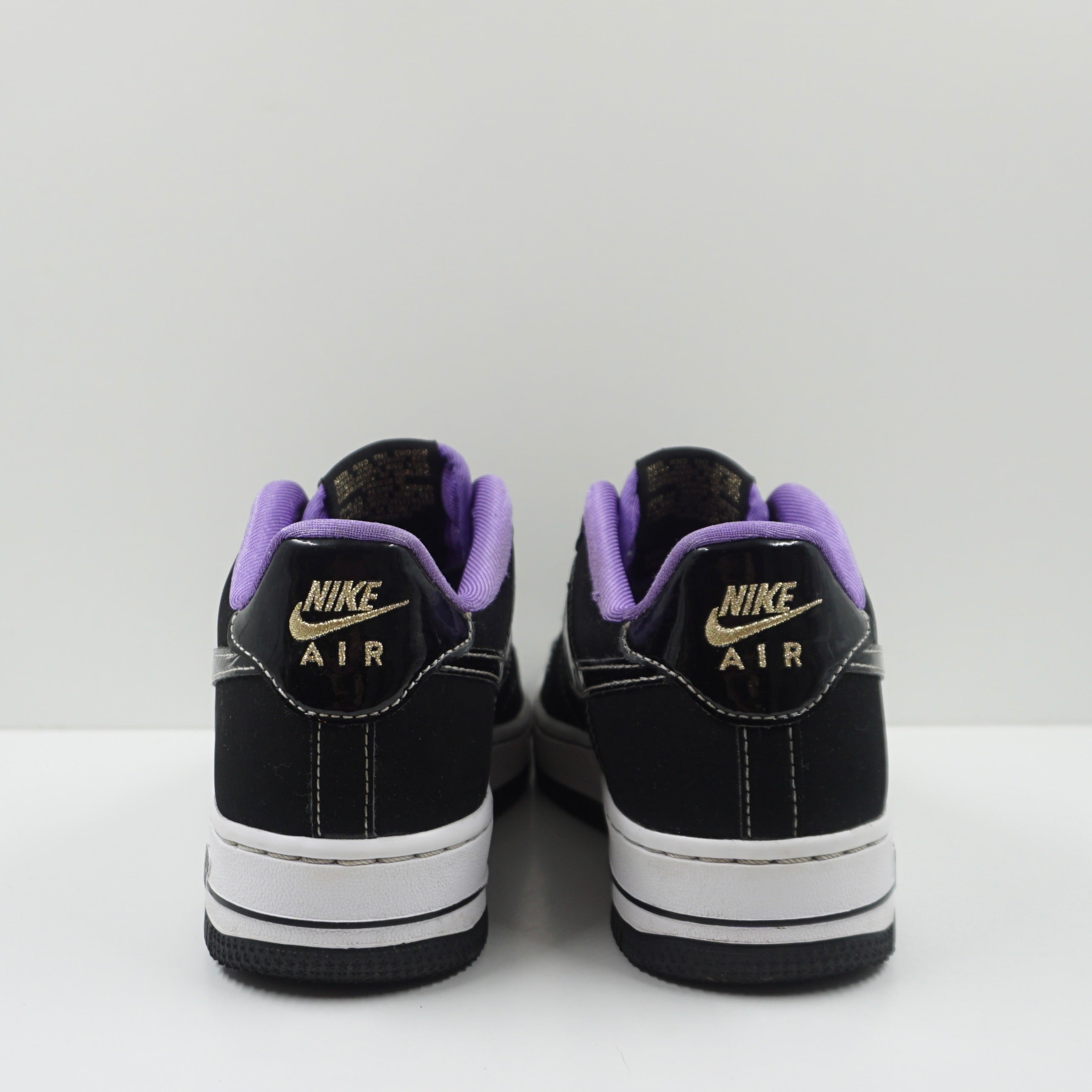 Nike Air Force 1 Low '07 LV8 World Champ Black Purple (GS)