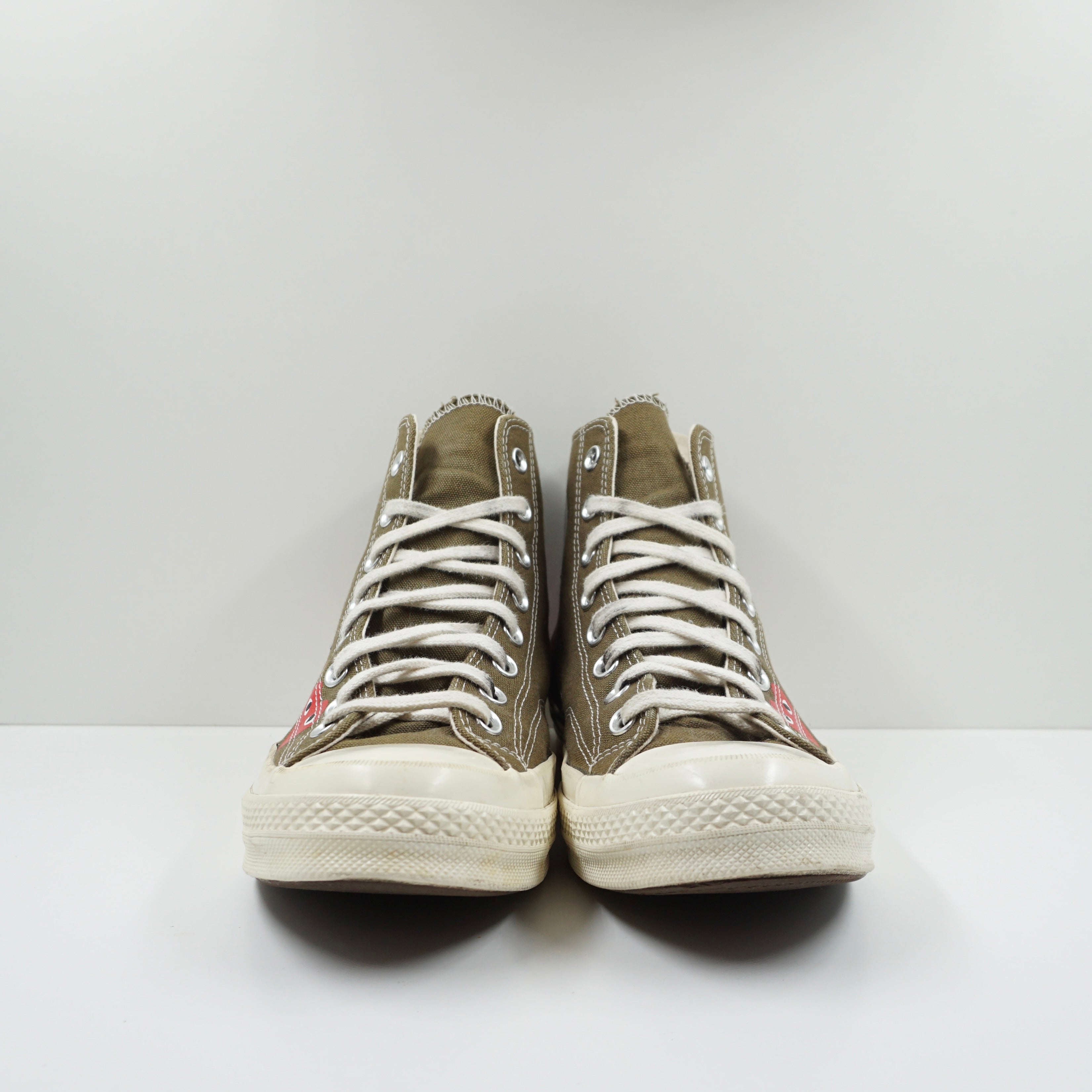 Comme Des Garçons Play Converse Chuck Taylor 70 High Olive