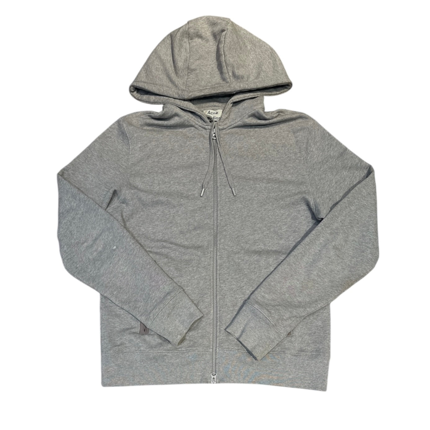 Acne Studios Johna Grey Full Zip Hoodie