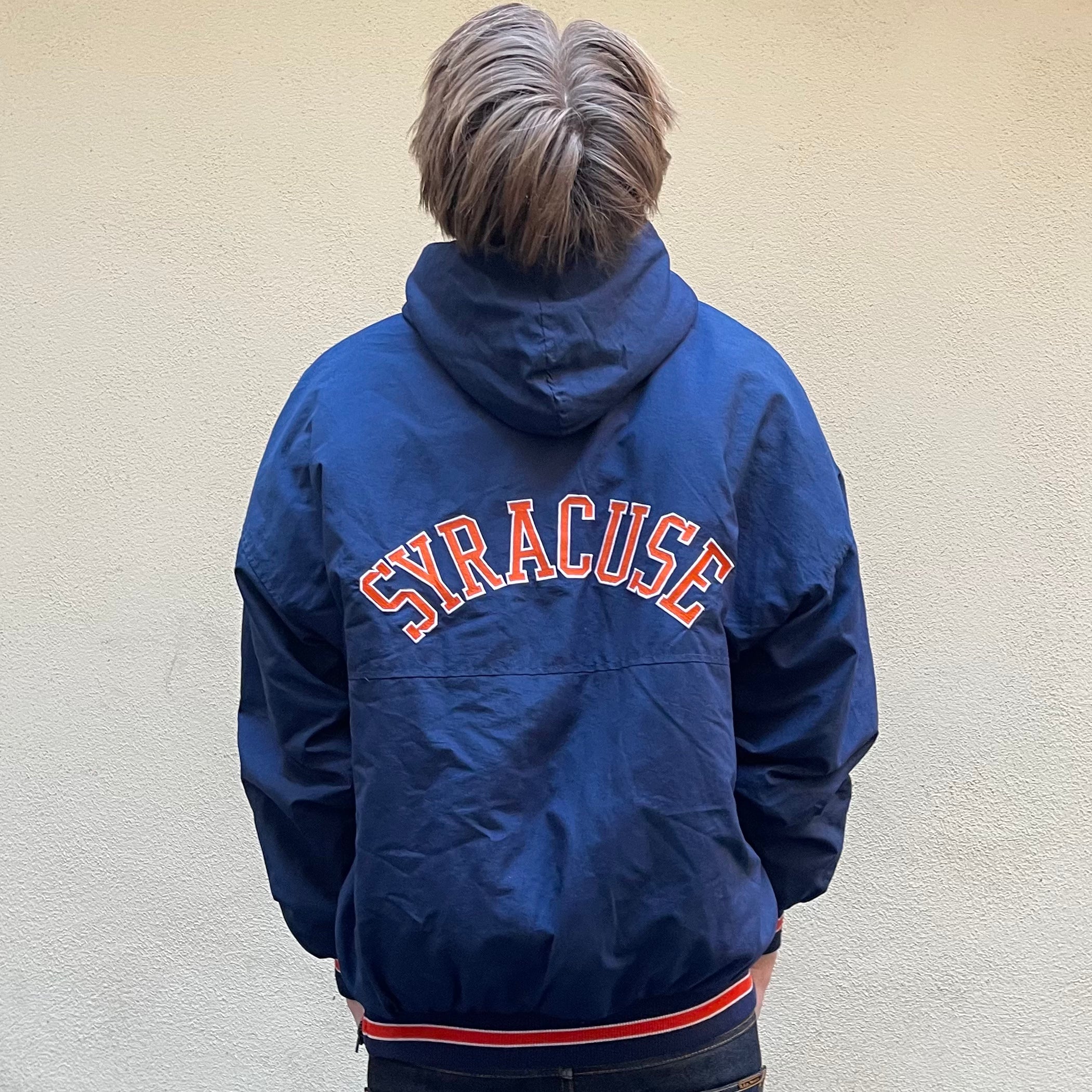 Vintage Starter Syracuse University Navy Jacket