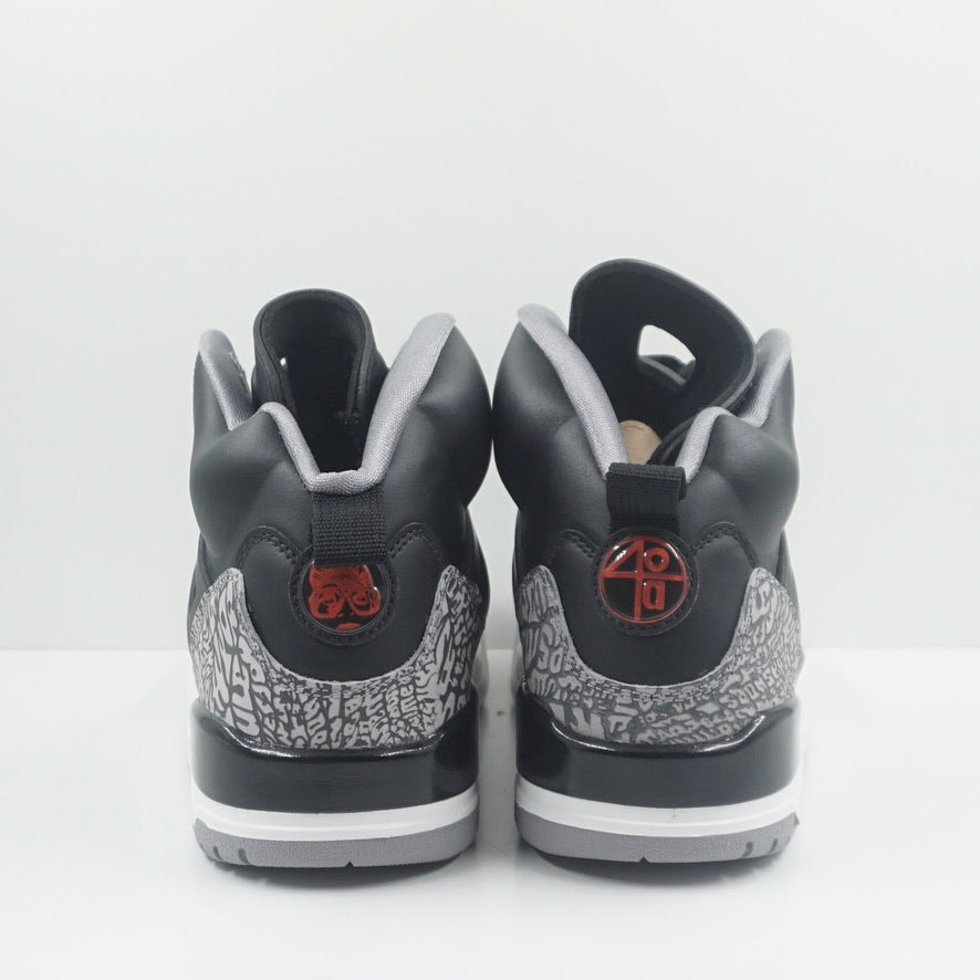 Jordan Spizike Black Cement