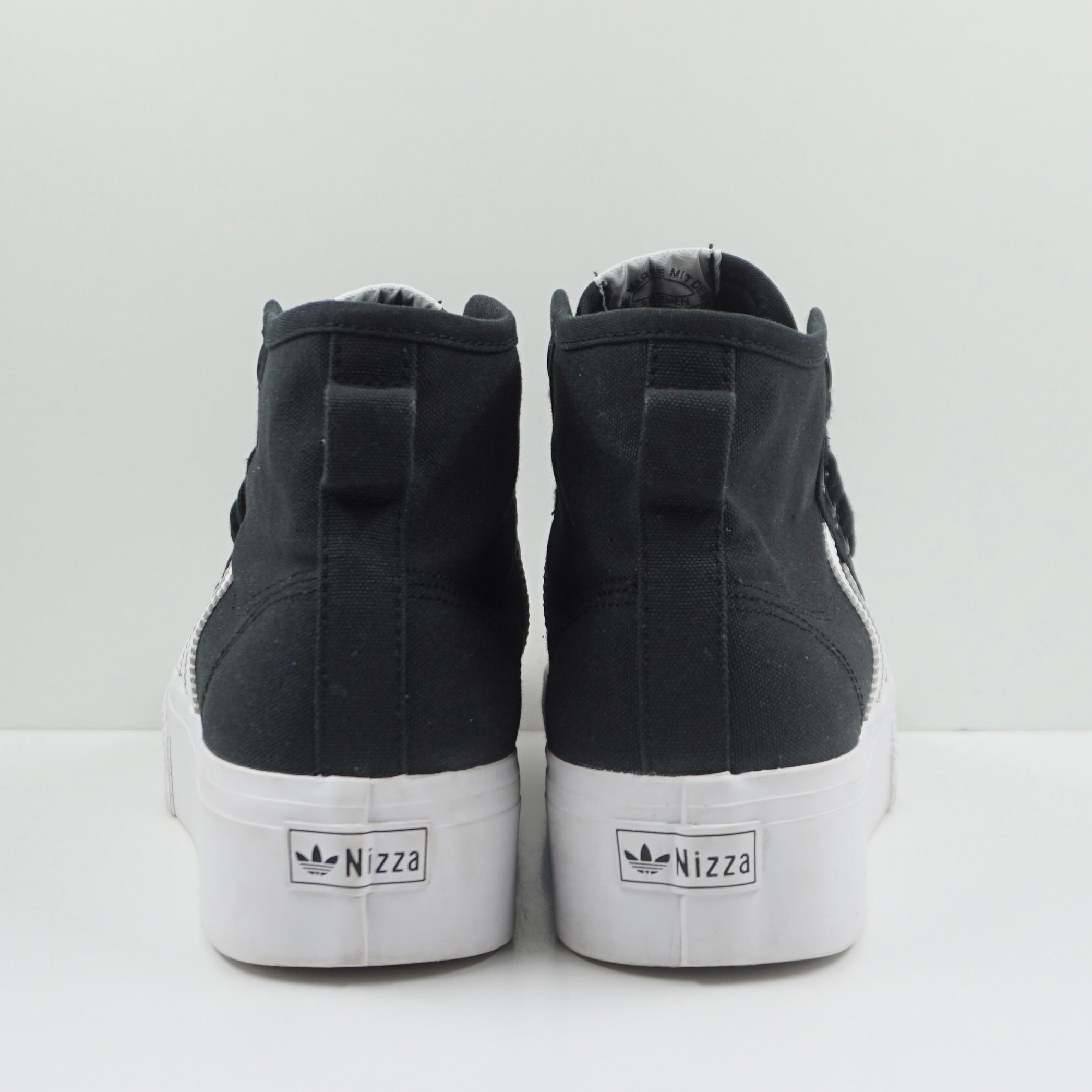 Adidas Nizza Platform Mid Core Black White (W)