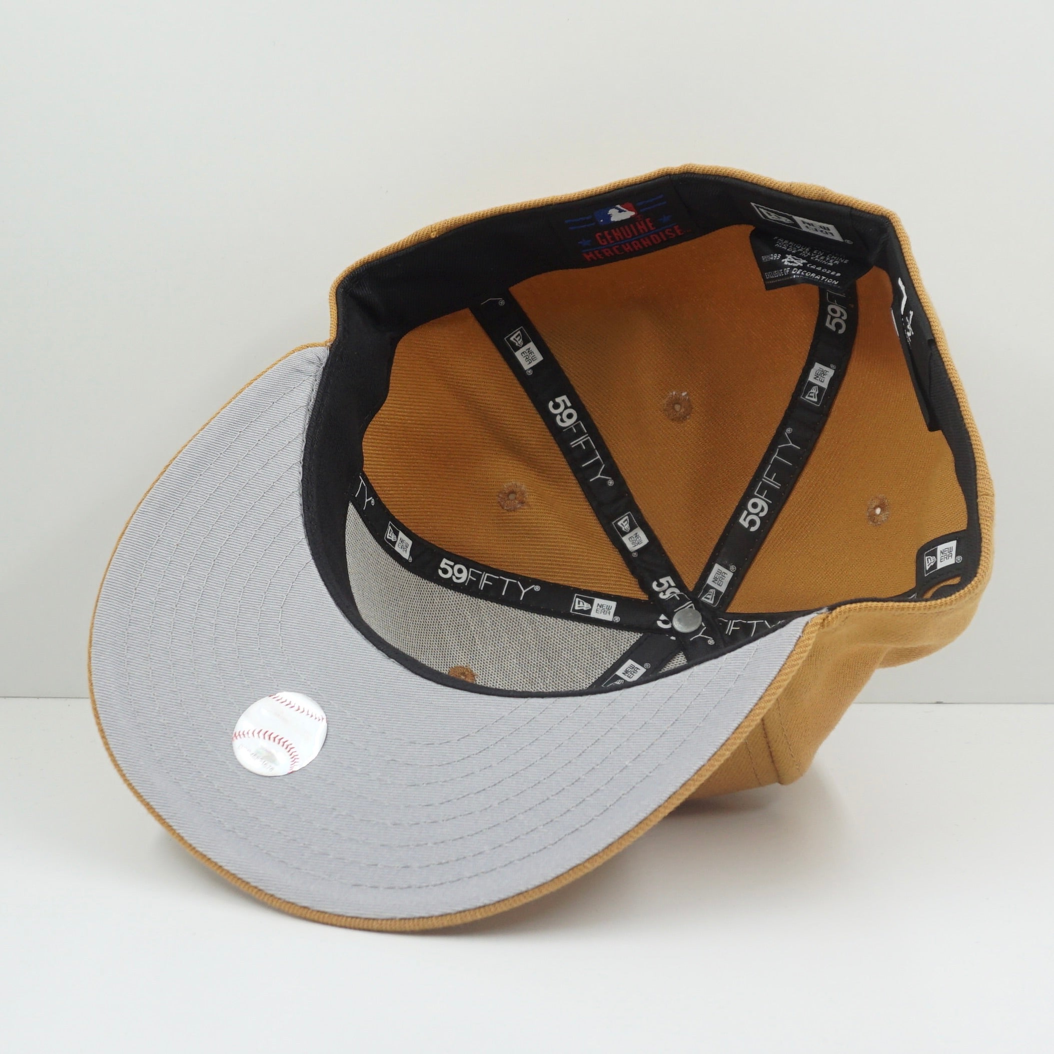 New Era Los Angeles Angels Sand Black Fitted Cap