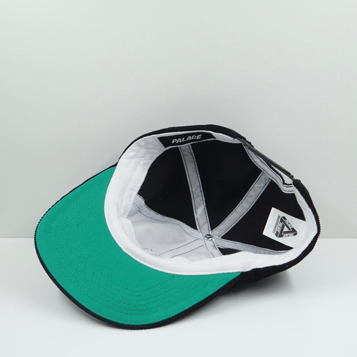 Palace SS22 Basically A Cord PAL Black Snapback Cap