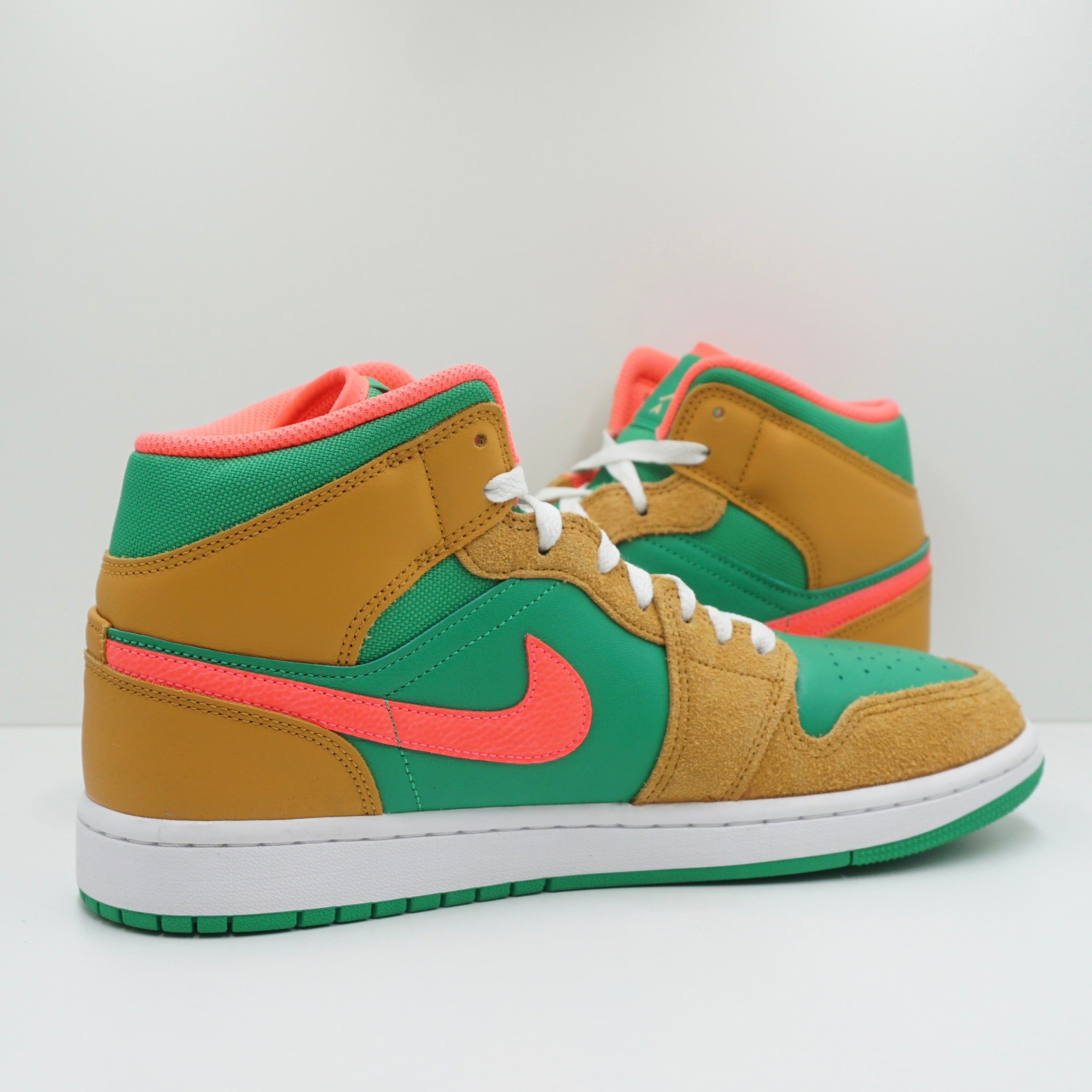 Jordan 1 Mid SE Wheat Watermelon