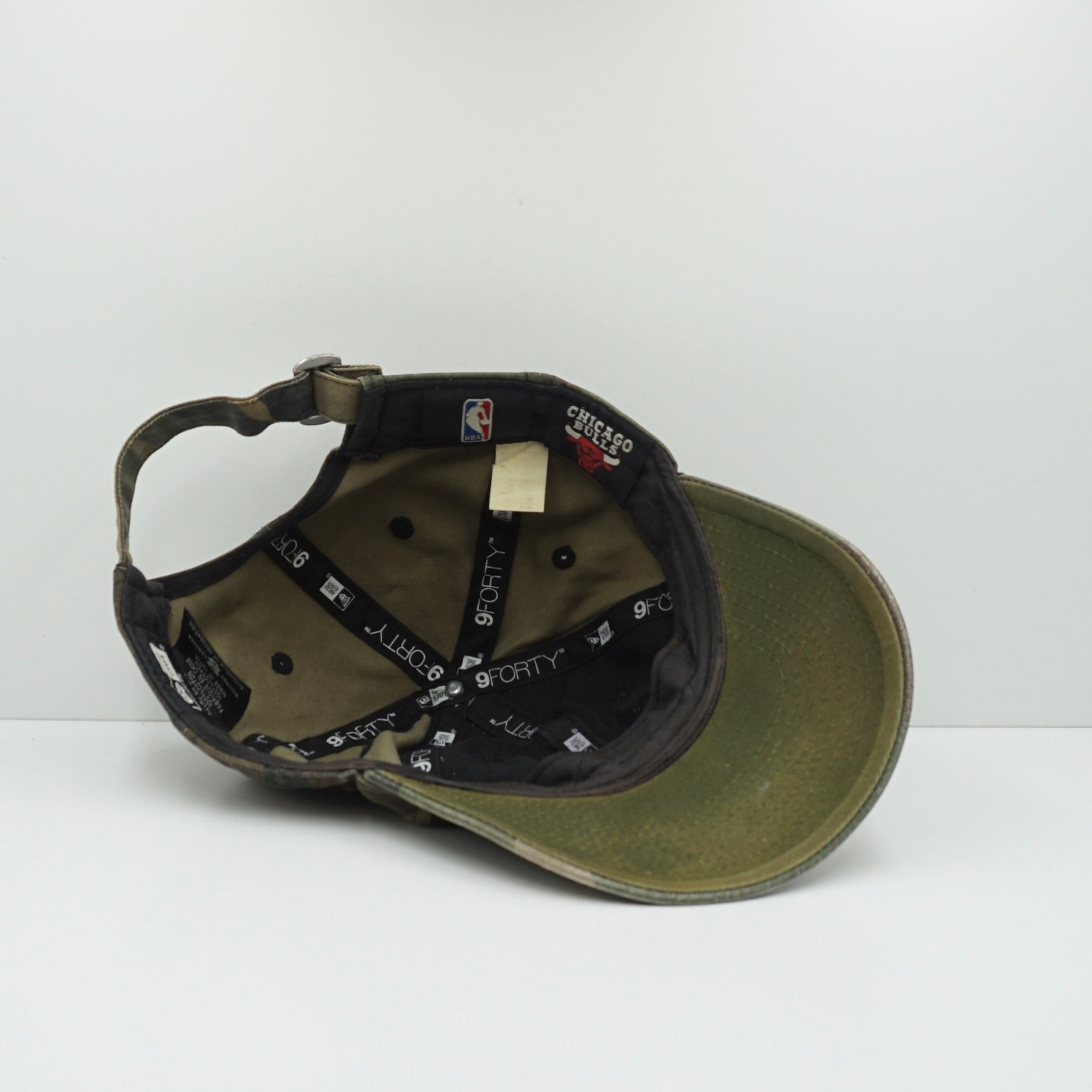 New Era Chicago Bulls Camo Adjustable Cap (Youth)