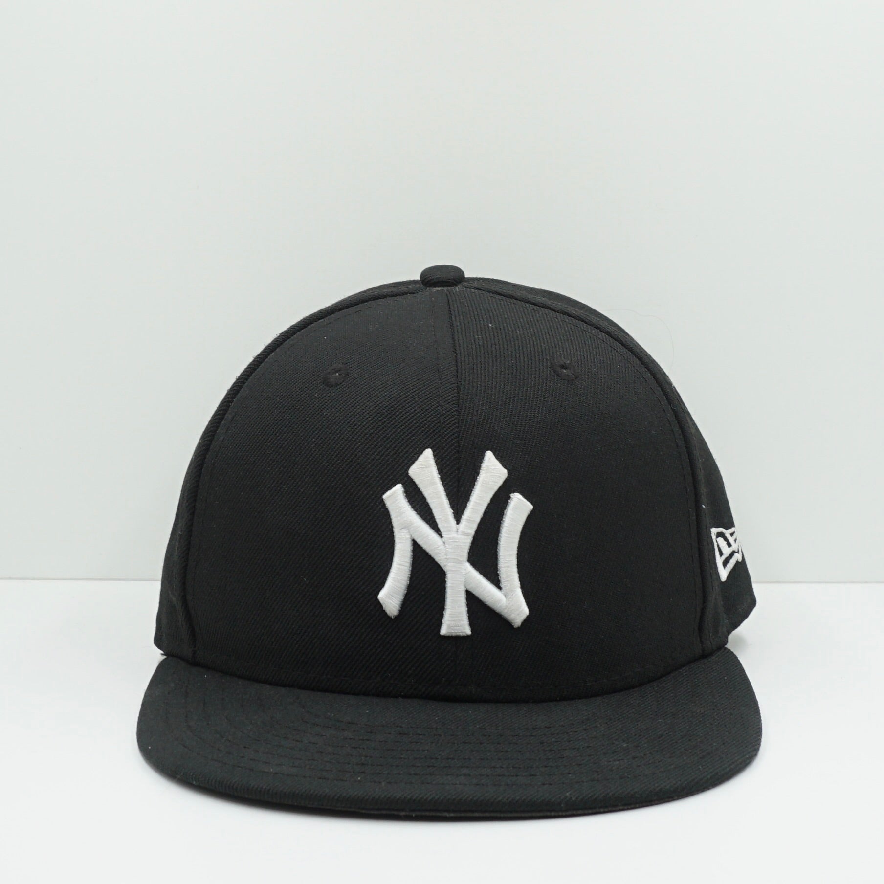 New Era New York Yankees White/Black Fitted Cap