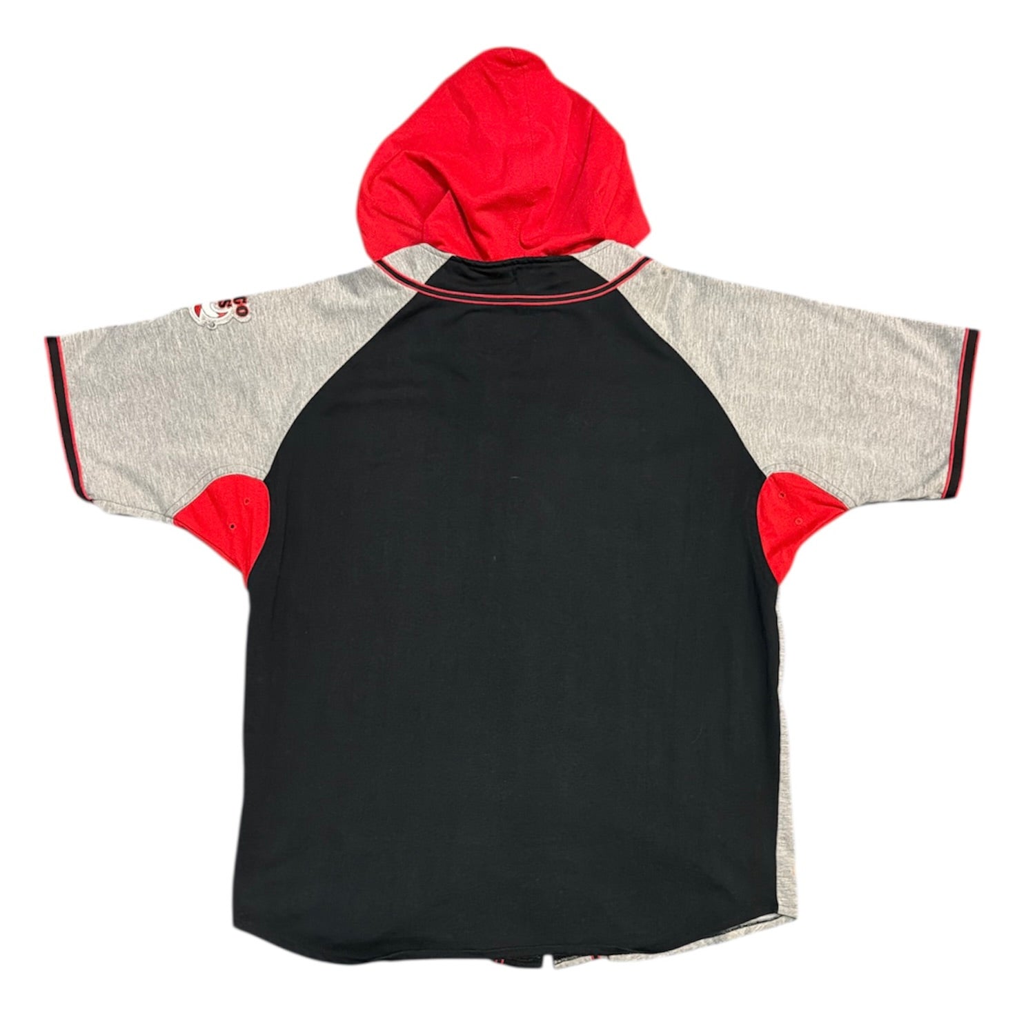 Vintage Starter Chicago Bulls Baseball Style Hooded Jersey