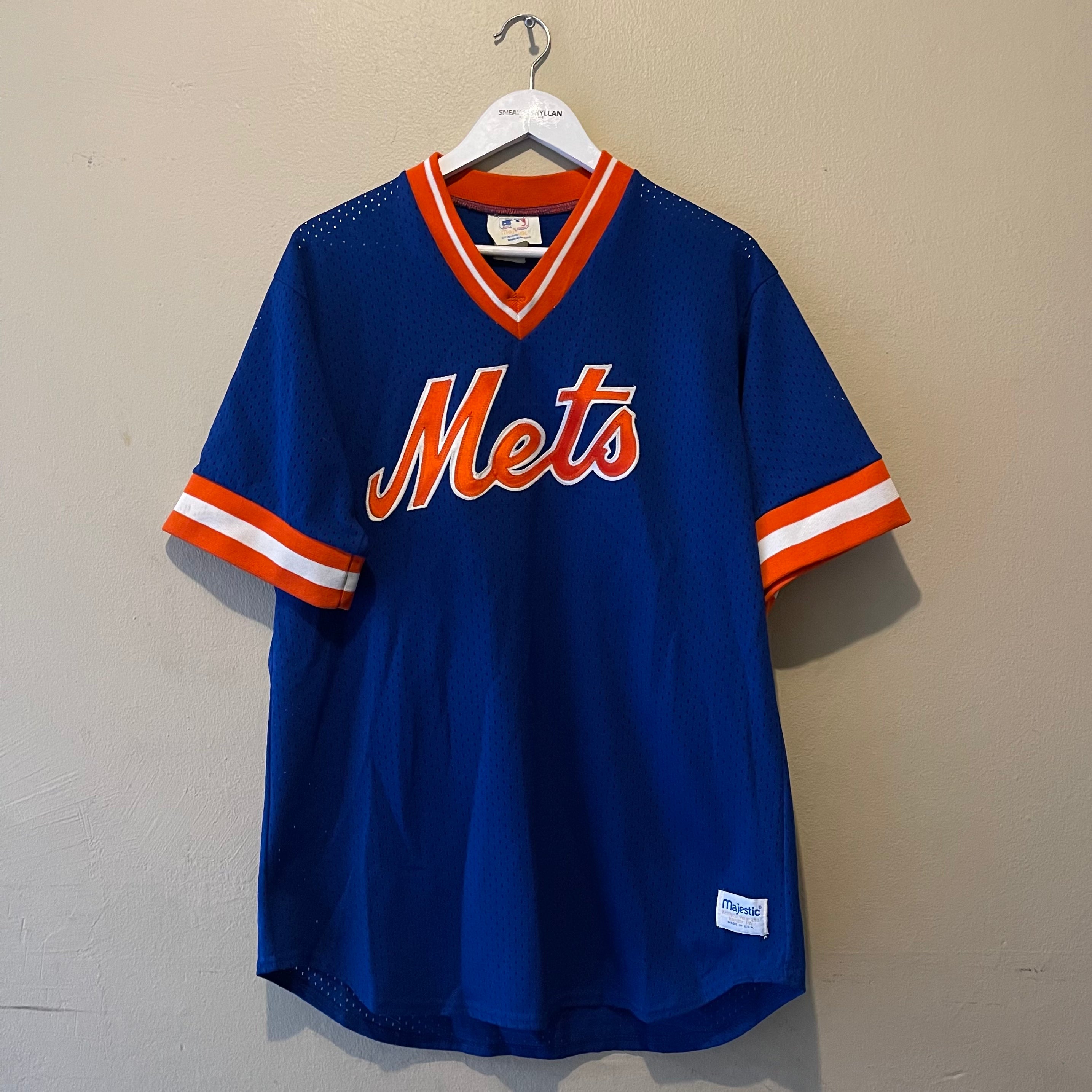 Majestic New York Mets Mesh Baseball Tshirt