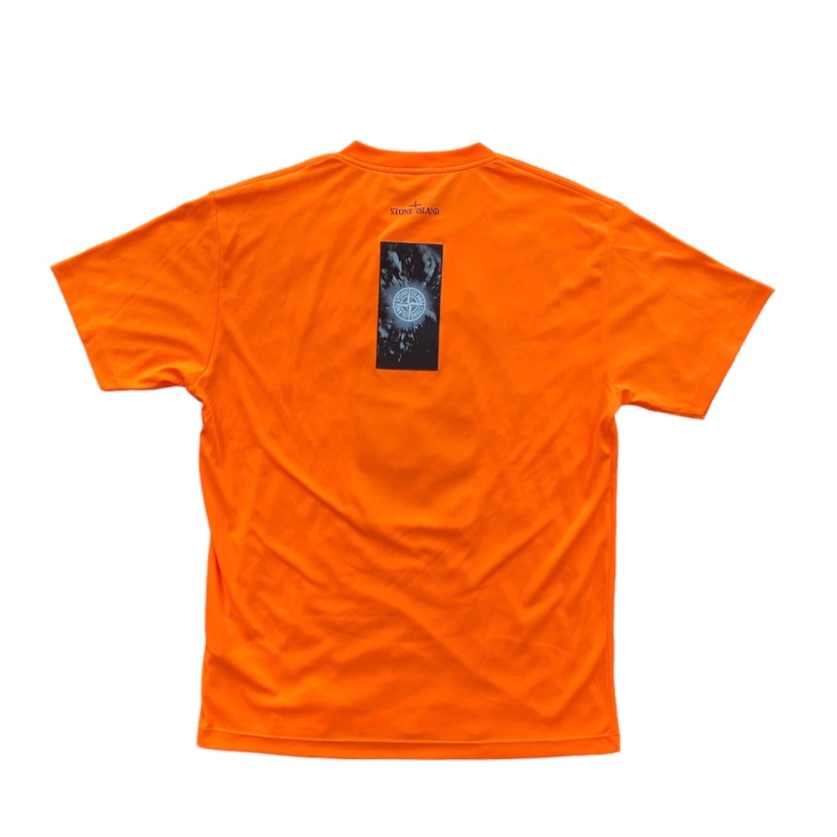 Stone Island 2NS80 Graphic Three Fluo Orange Tshirt