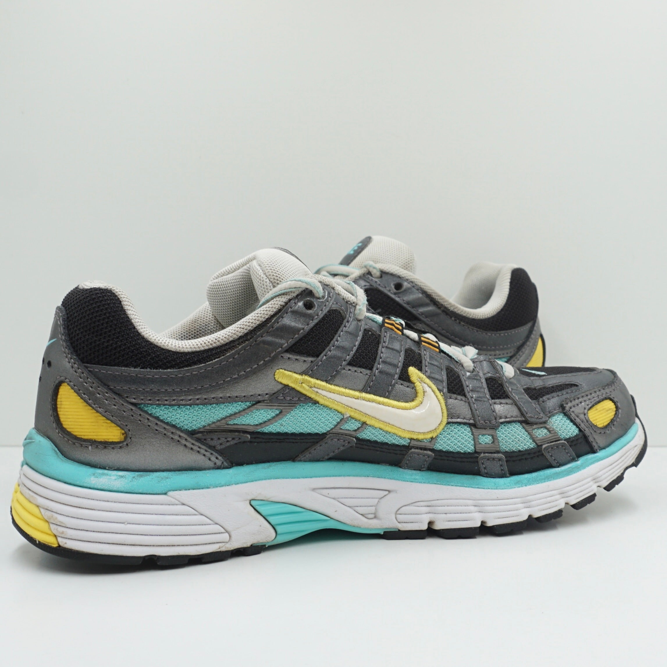 Nike P-6000 Black Teal Yellow (W)