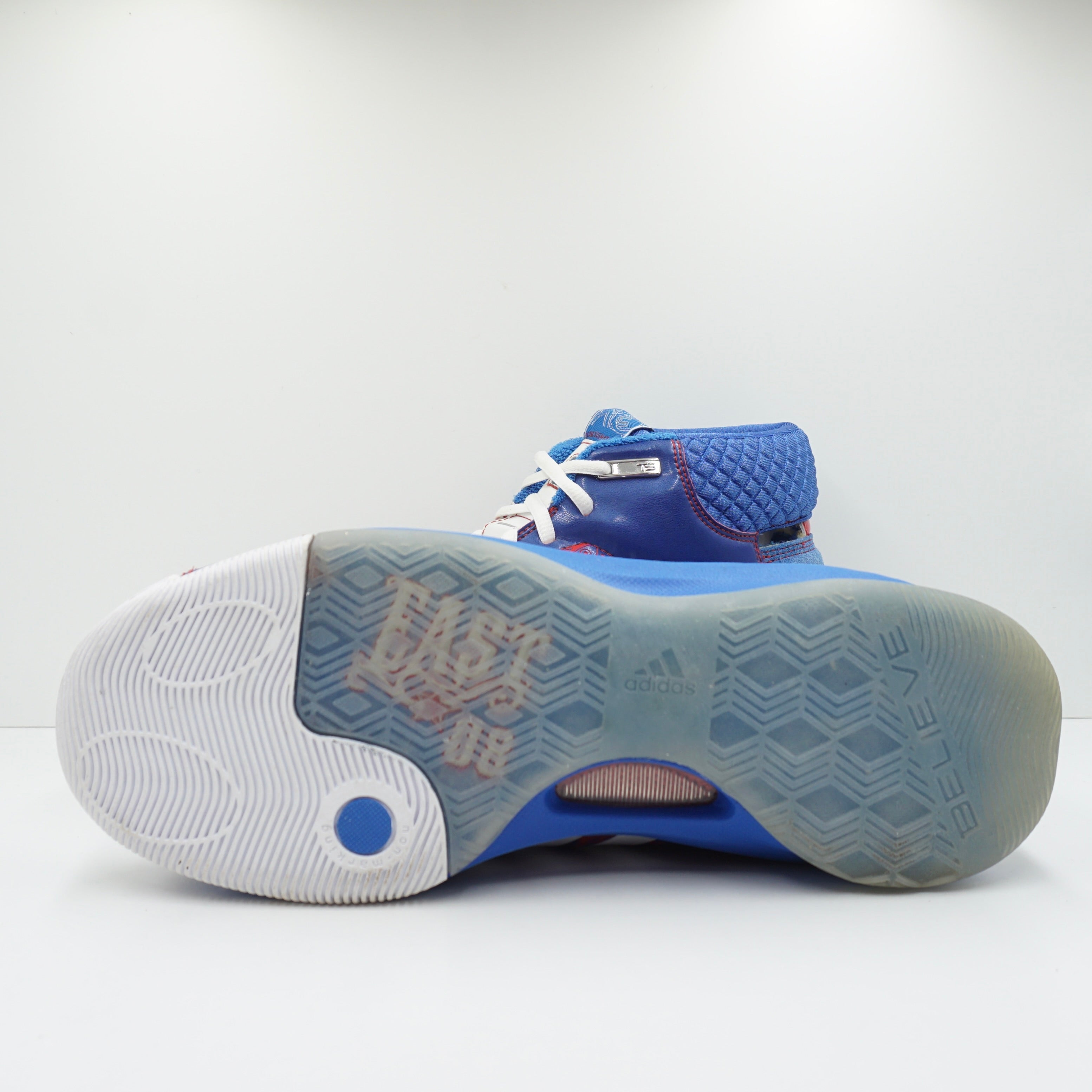 Adidas TS Team Signatur NDLA Blue White Lacer Print Sample