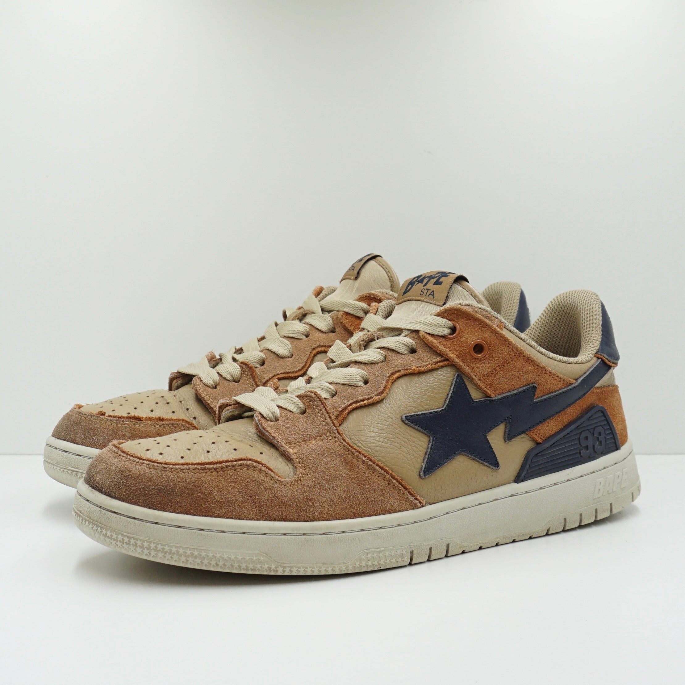 A Bathing Ape SK8 Sta Beige