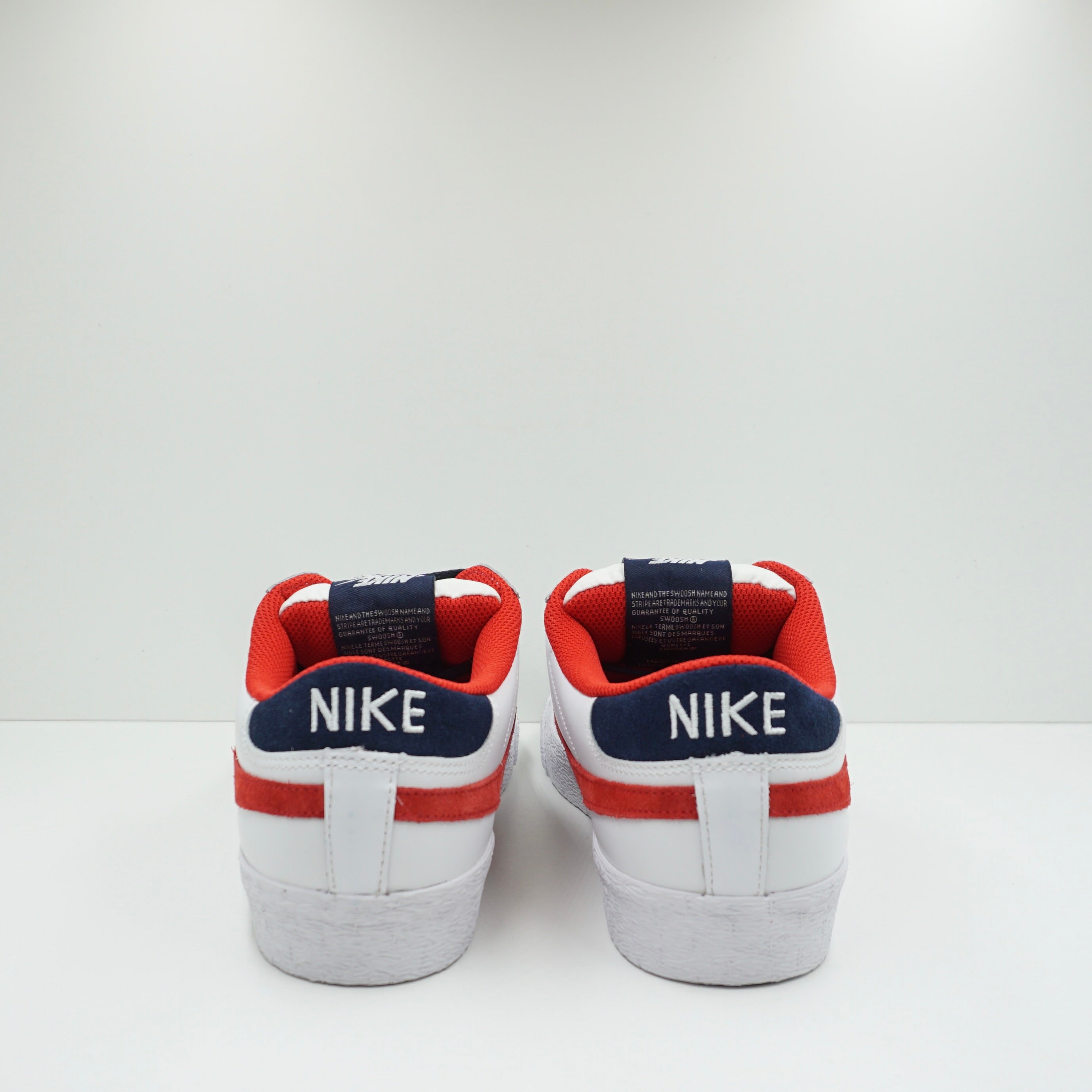 Nike SB Blazer Low PRM White Sport Red