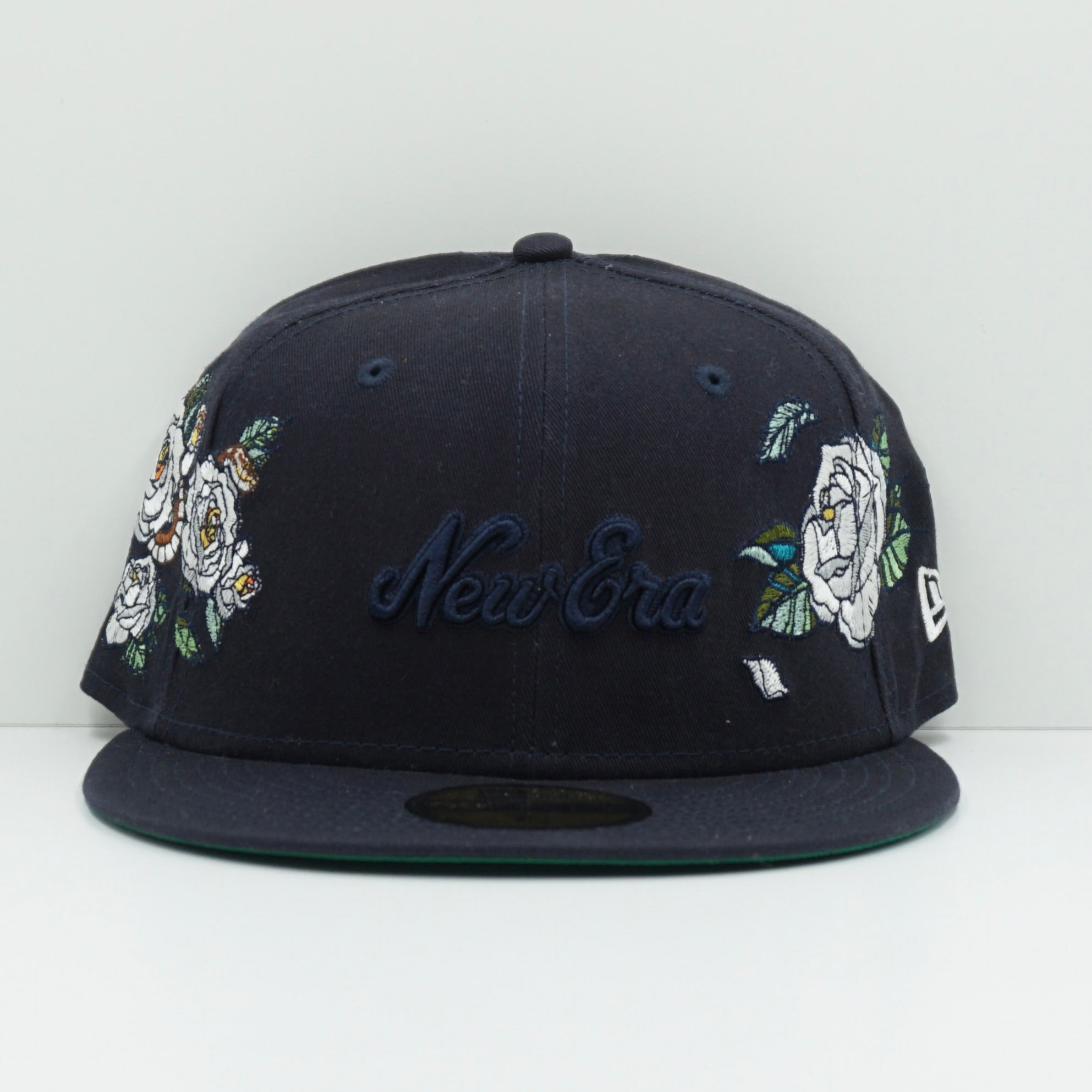 New Era Flowers Navy Fitted Cap